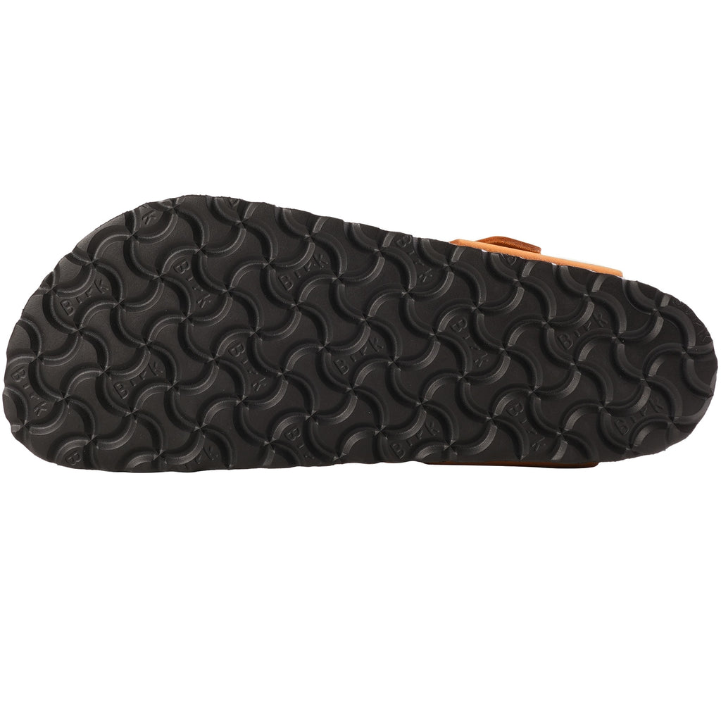 Birkenstock Womens Gizeh Nubuck Leather - Burnt Orange