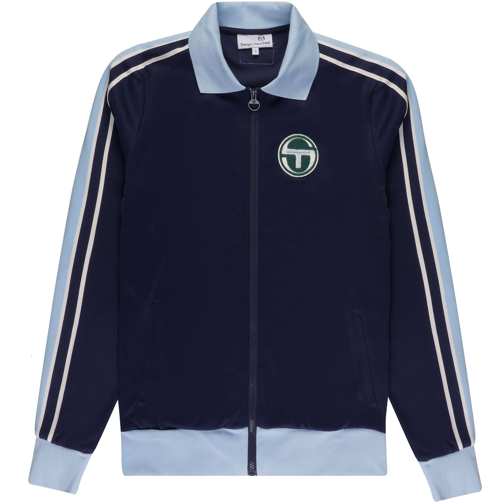 Sergio Tacchini Monte Track Top - Maritime Blue