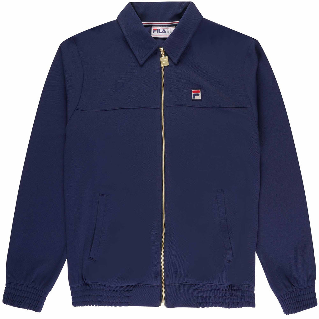 Fila Vintage Maddox Smart Track Top - Fila Navy