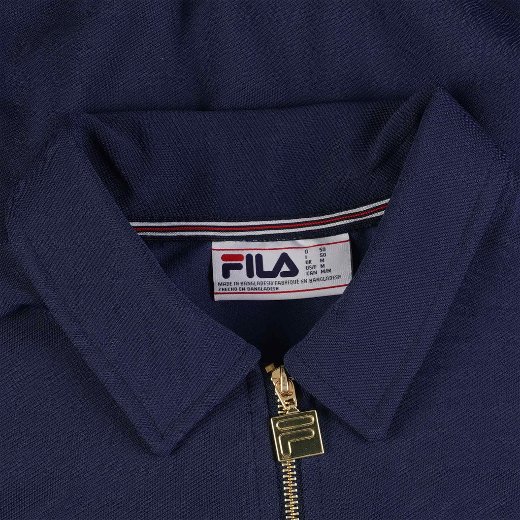 Fila Vintage Maddox Smart Track Top - Fila Navy