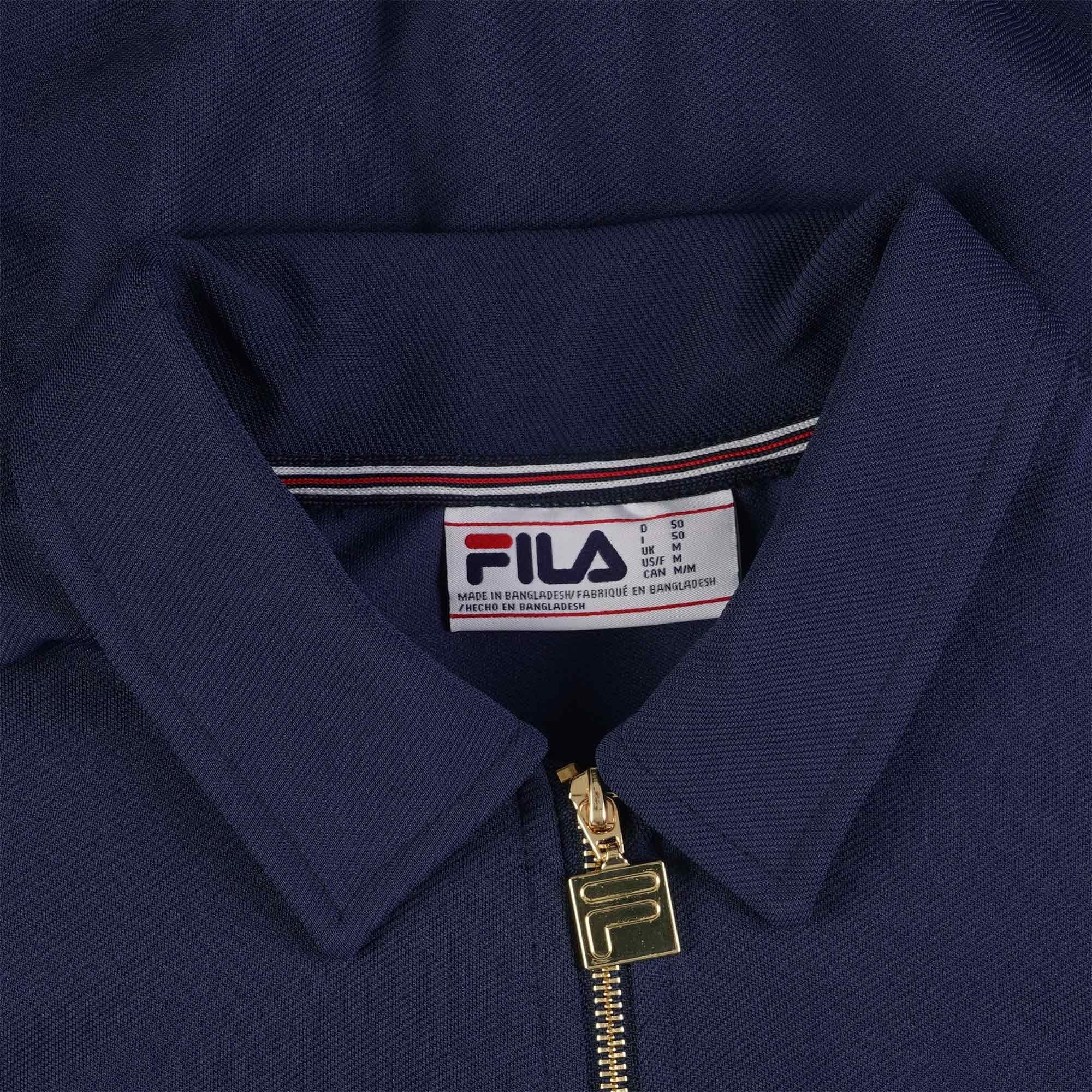 Fila Vintage Maddox Smart Track Top - Fila Navy