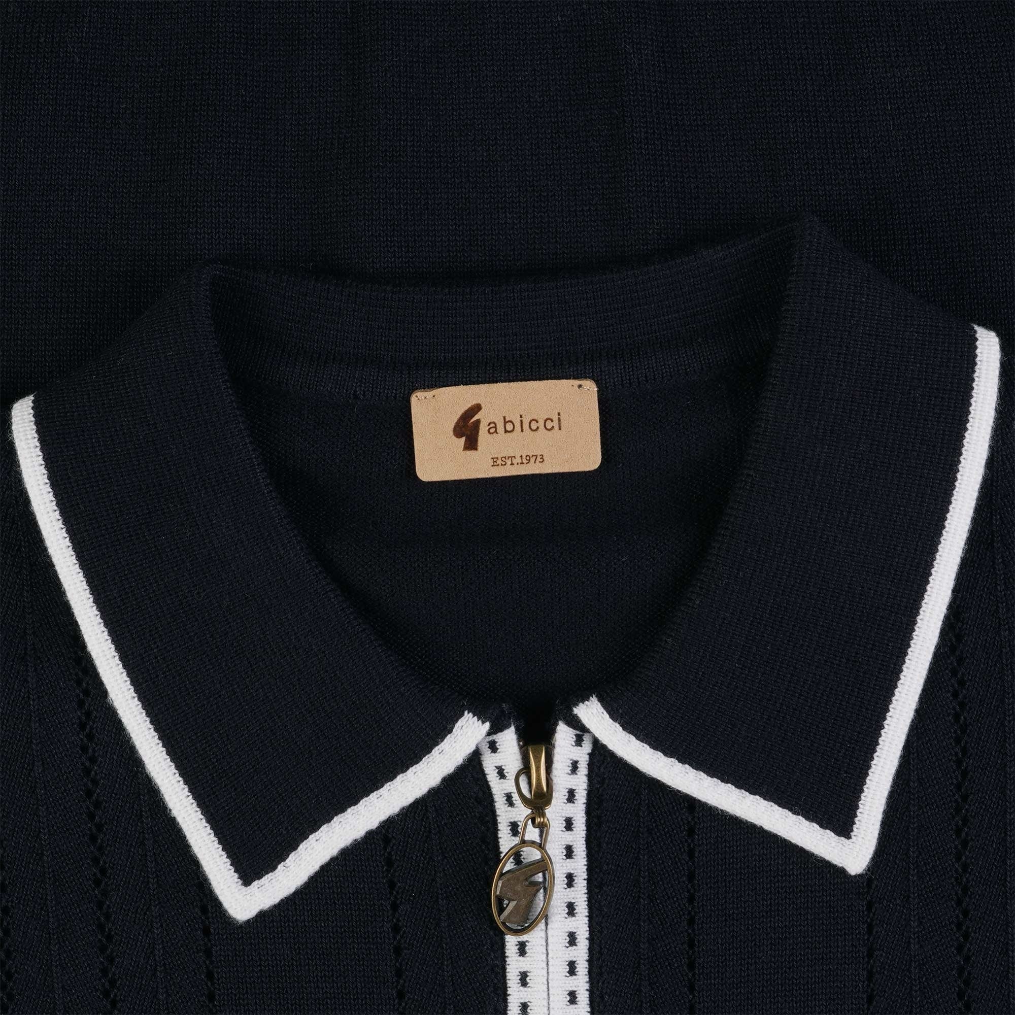 Gabicci Vintage Pierre Polo Shirt - Navy