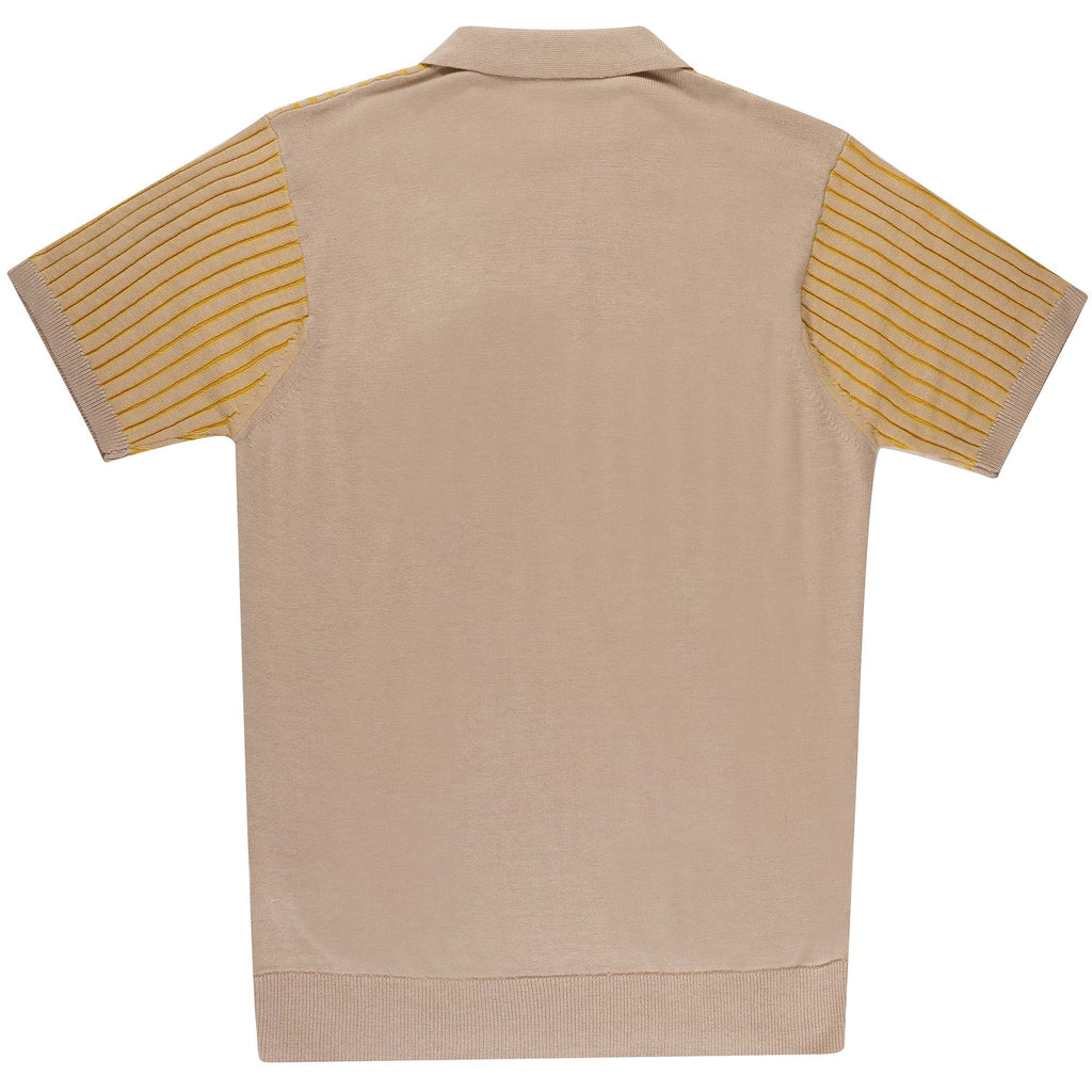 Gabicci Vintage Marconi Polo Shirt - Granola