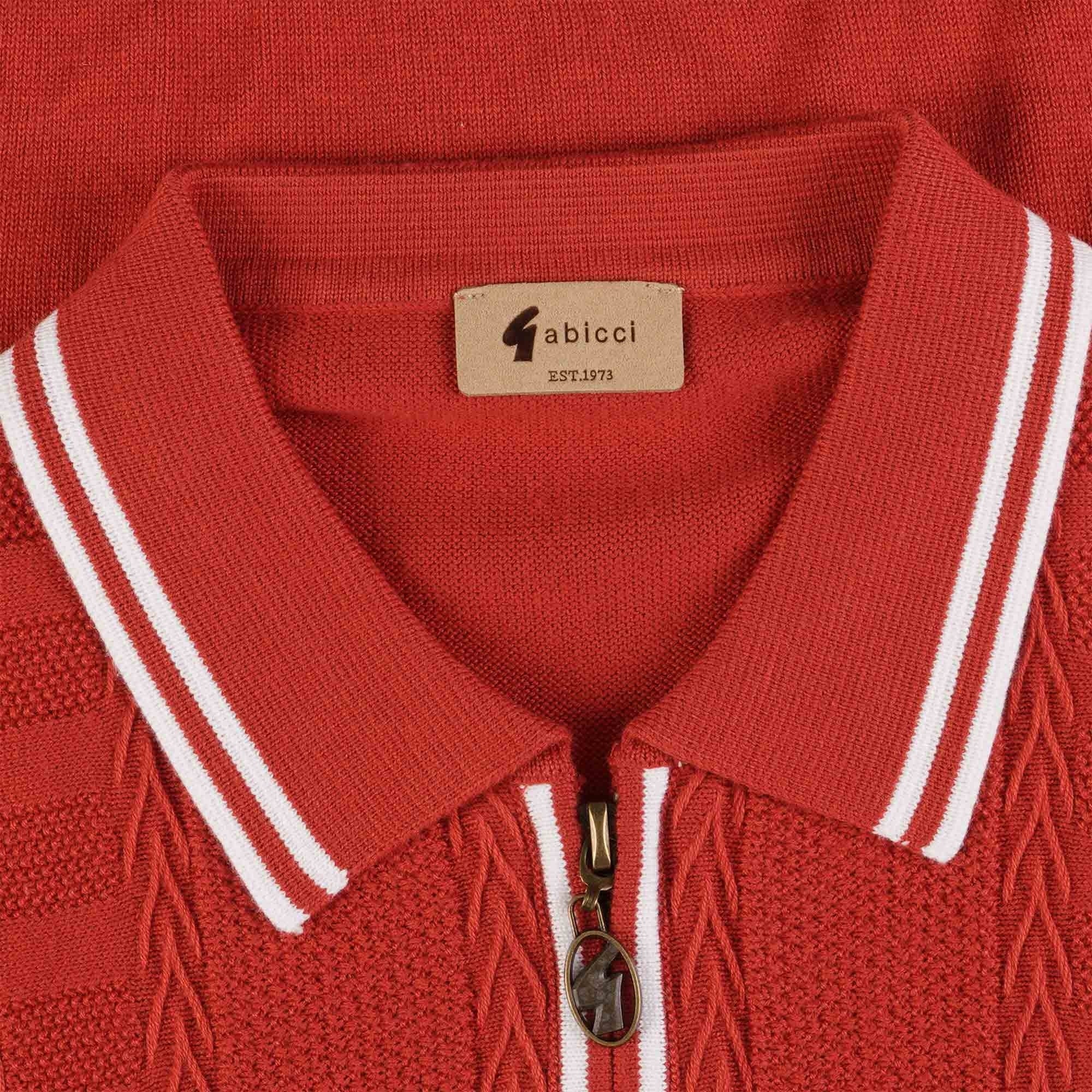 Gabicci Vintage Pausini Polo Shirt - Salsa