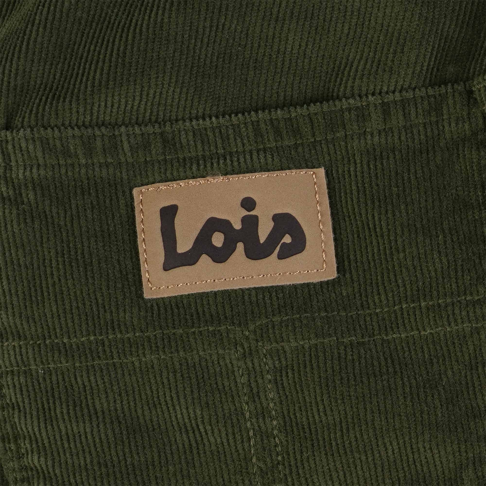 Sierra Thin Cord Trousers - Green Olive