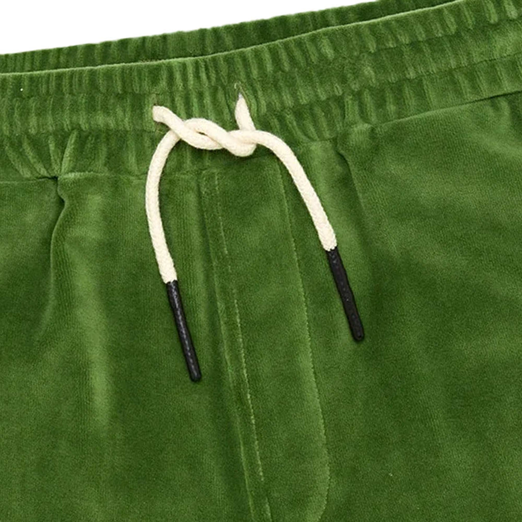 Velour Shorts - Penny Green