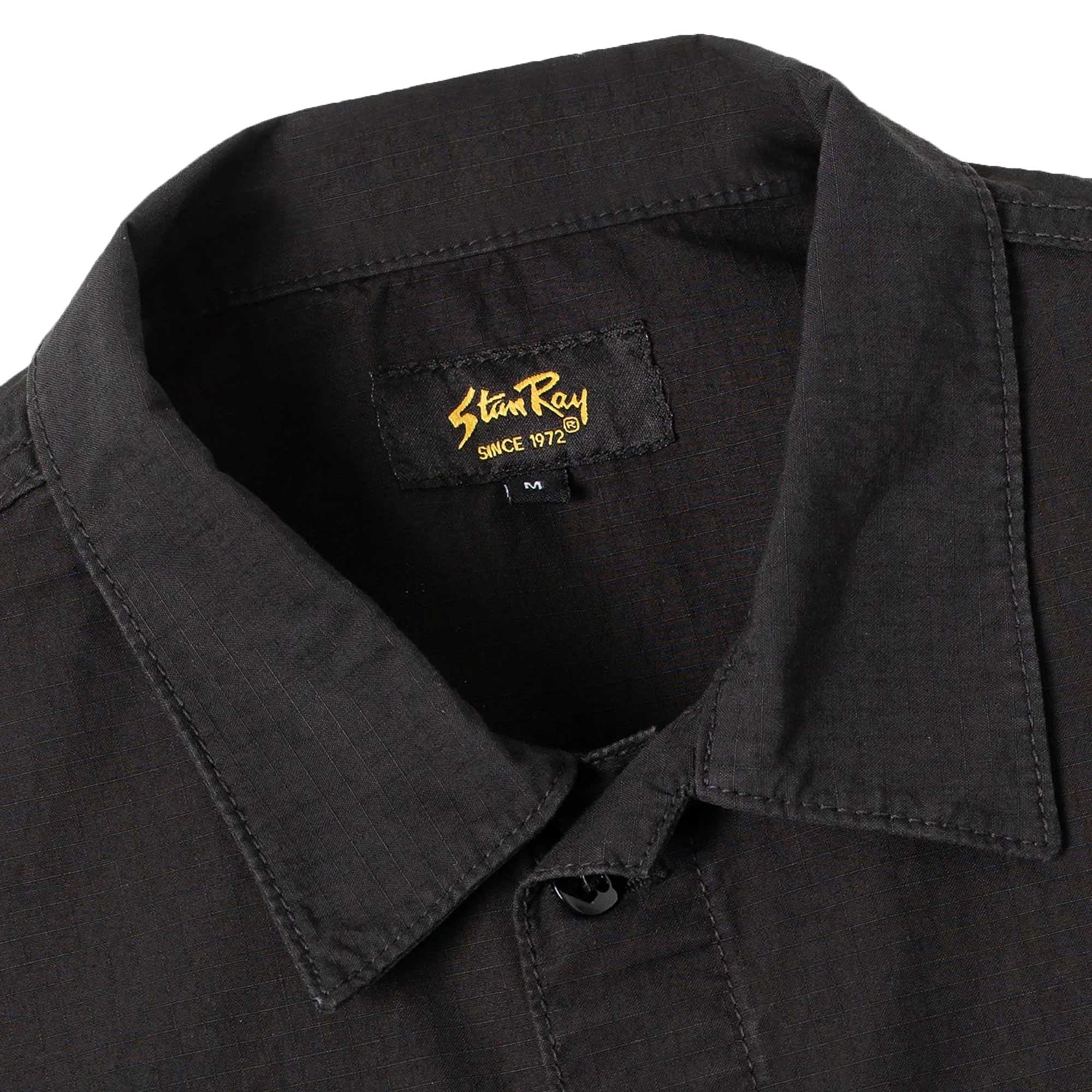 Stan Ray CPO Short Sleeve - Black Ripstop