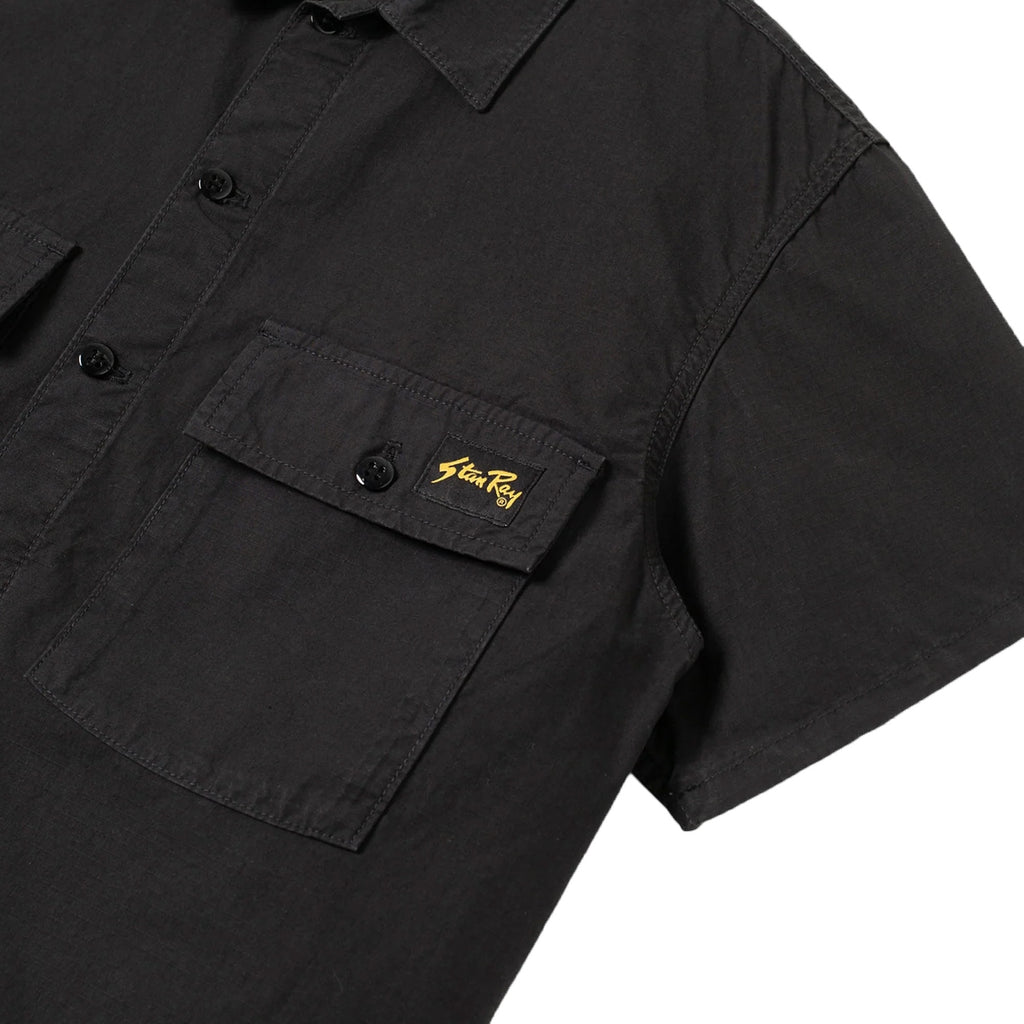 Stan Ray CPO Short Sleeve - Black Ripstop