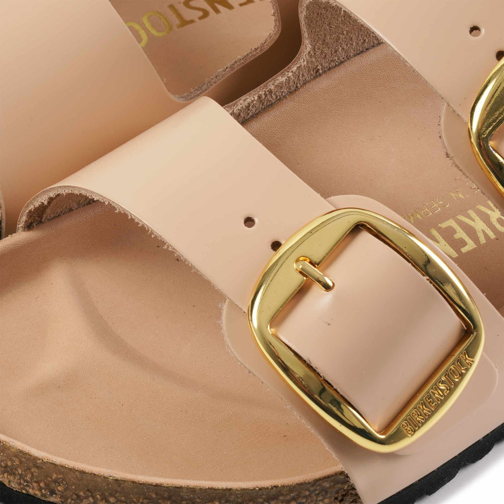 Birkenstock Womens Milano Big Buckle - Beige