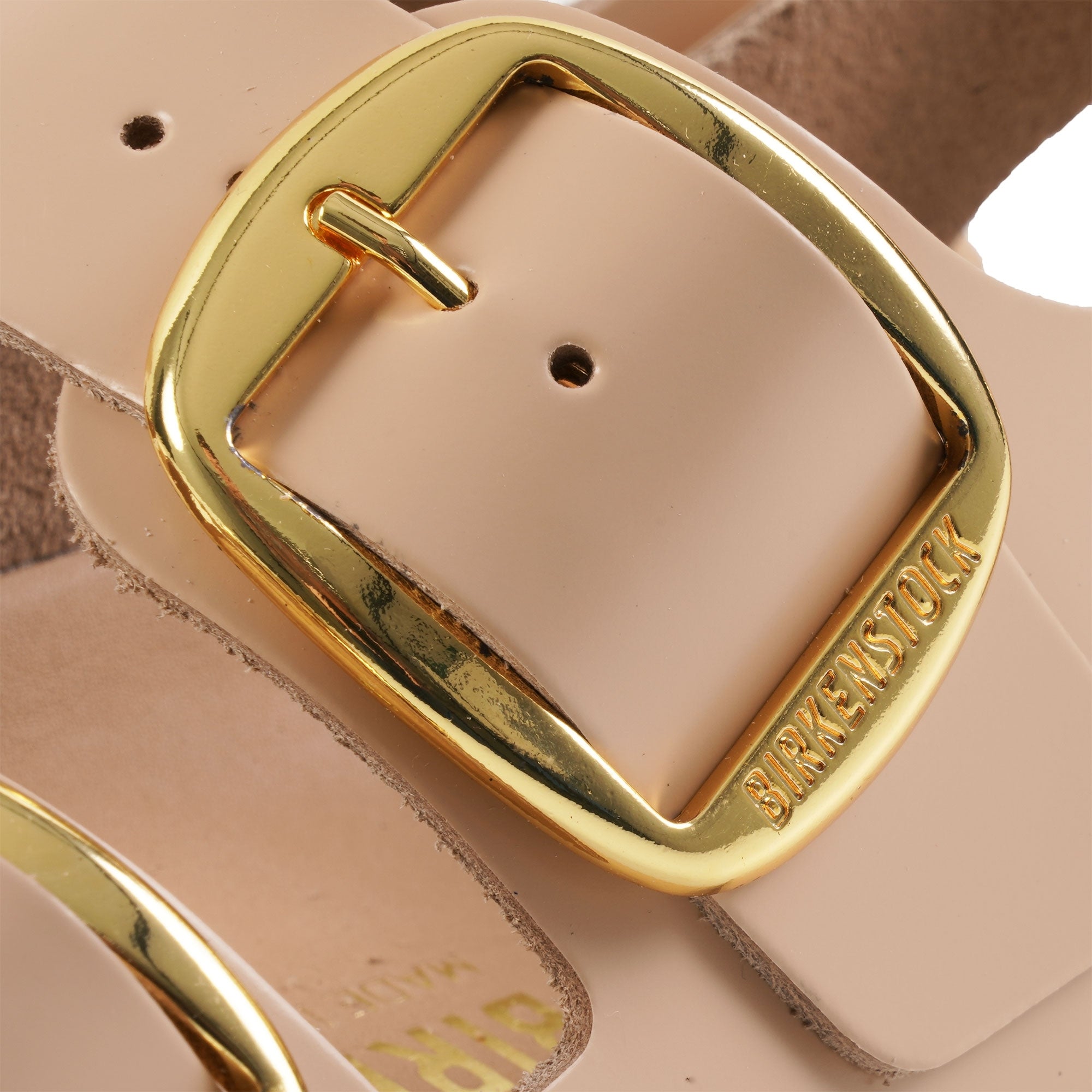 Birkenstock Womens Milano Big Buckle - Beige