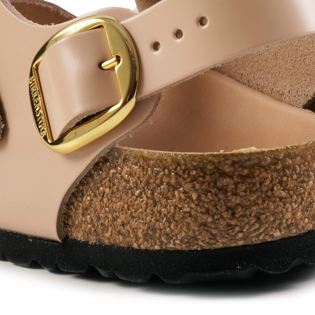 Birkenstock Womens Milano Big Buckle - Beige