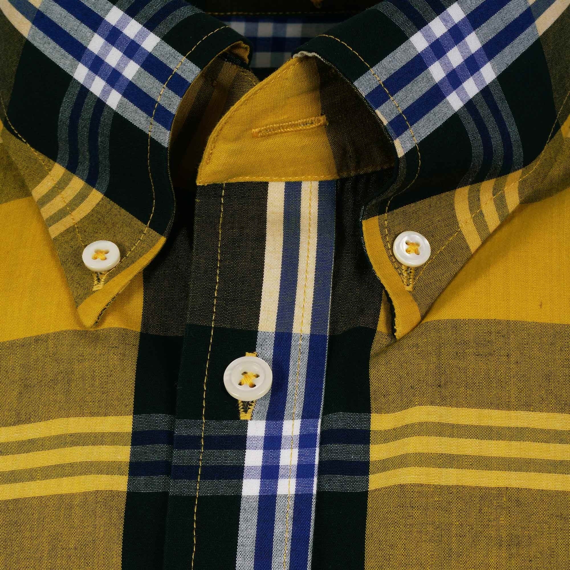 Real Hoxton Checked Short Sleeve Shirt - Spanish