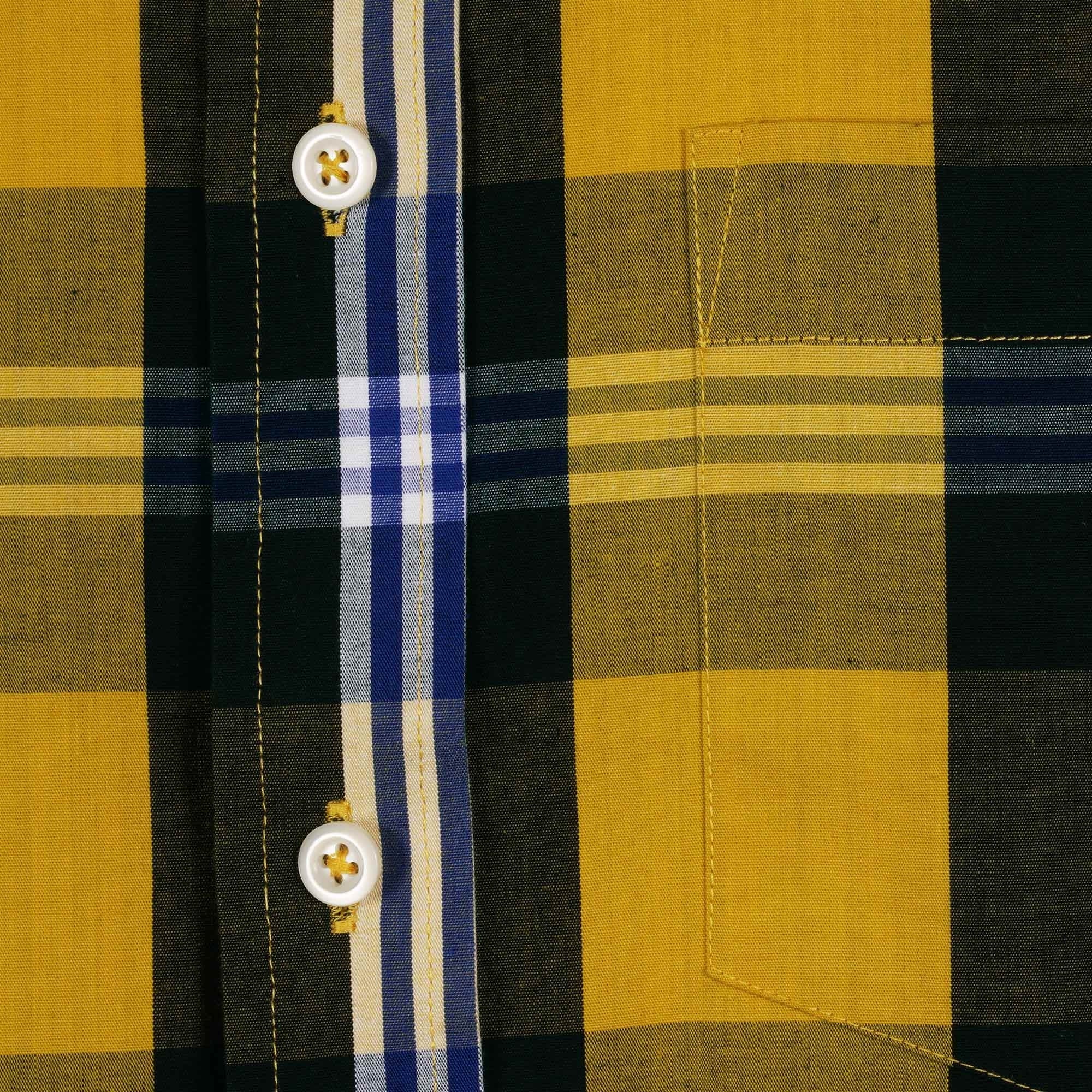 Real Hoxton Checked Short Sleeve Shirt - Spanish