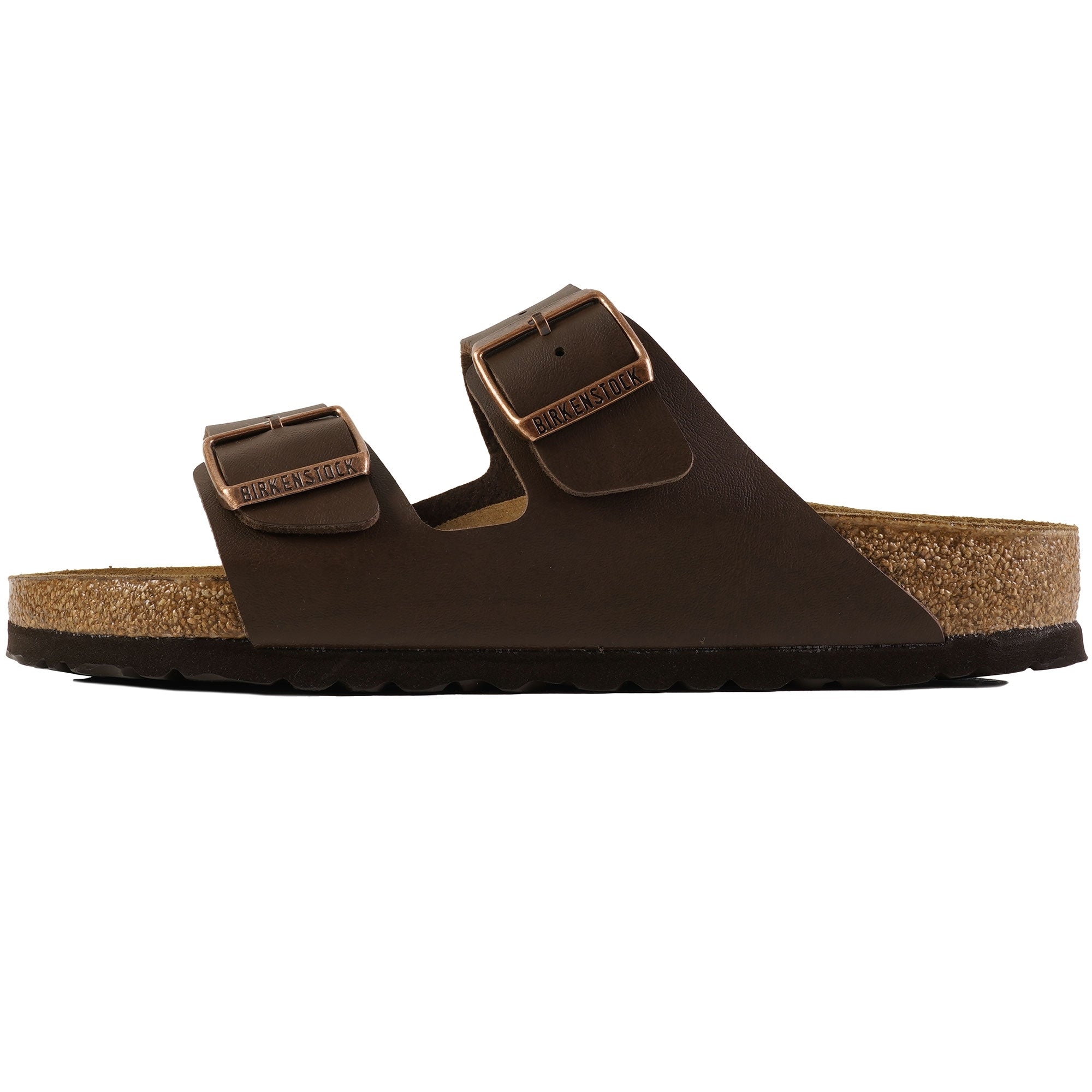 Birkenstock Arizona Birko Flor - Dark Brown
