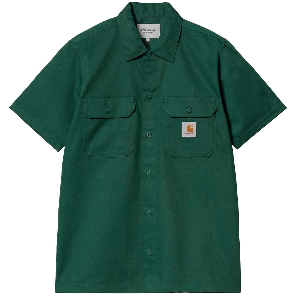 Carhartt WIP Short Sleeve Master Shirt - Chervil