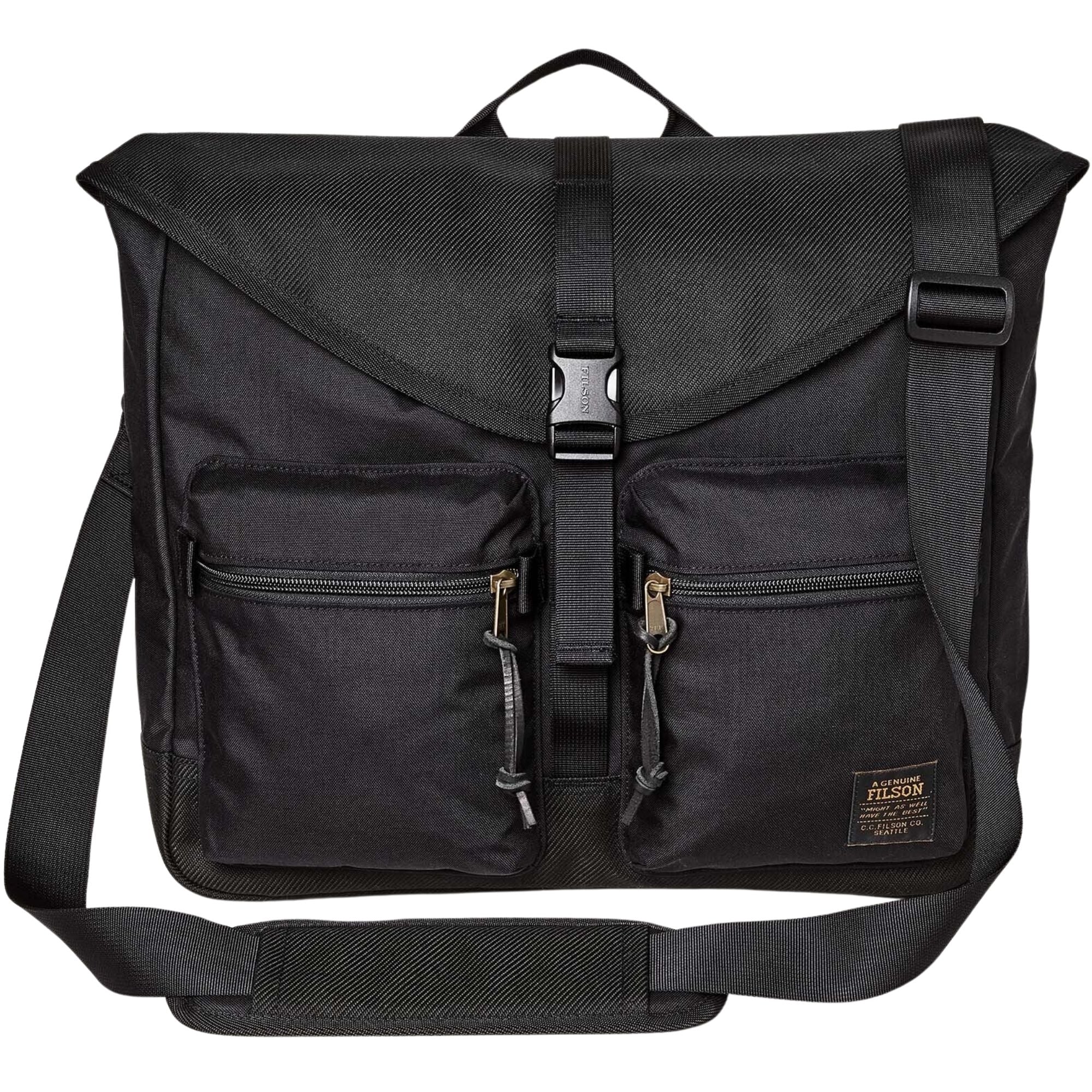 Filson Surveyor Messenger Bag - Black