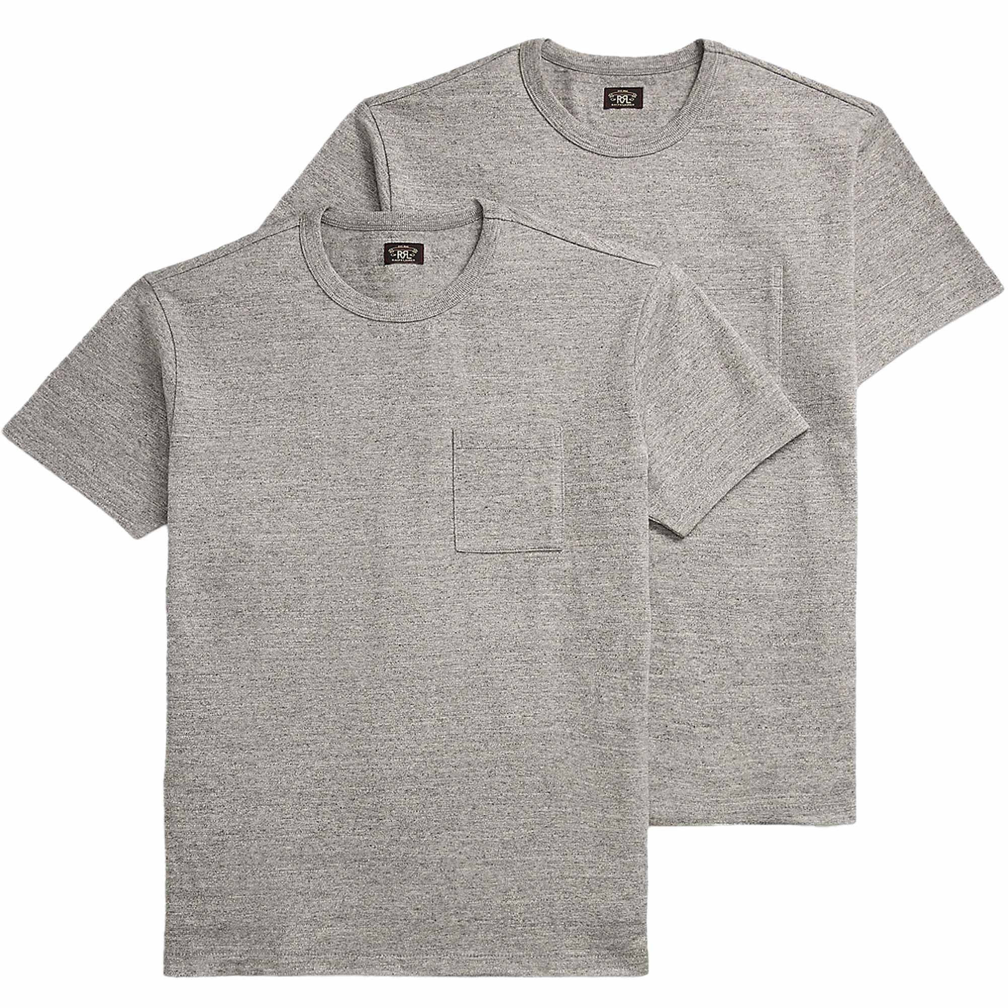 RRL By Ralph Lauren 2 Pack T-Shirts - Grey - 659154 – Stuarts London