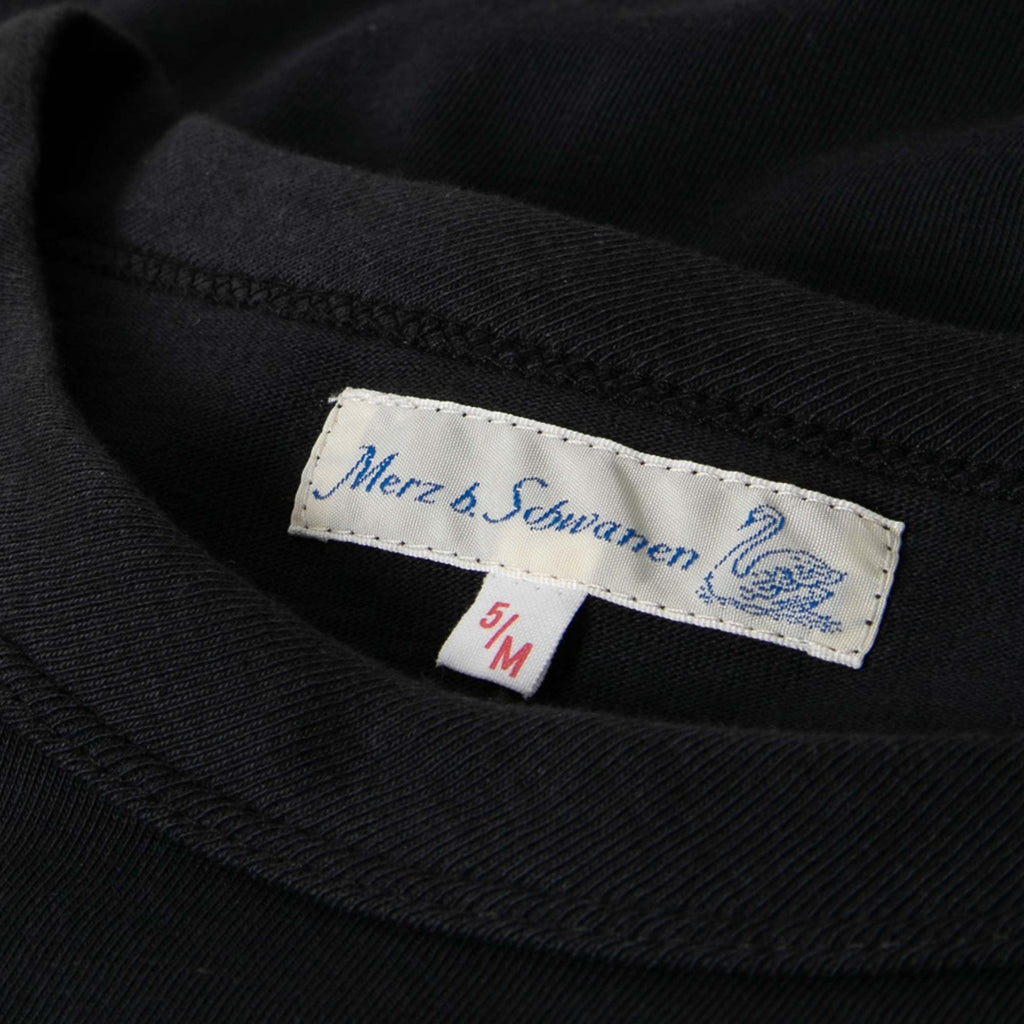 Merz b Schwanen Loopwheeled T-Shirt - Charcoal