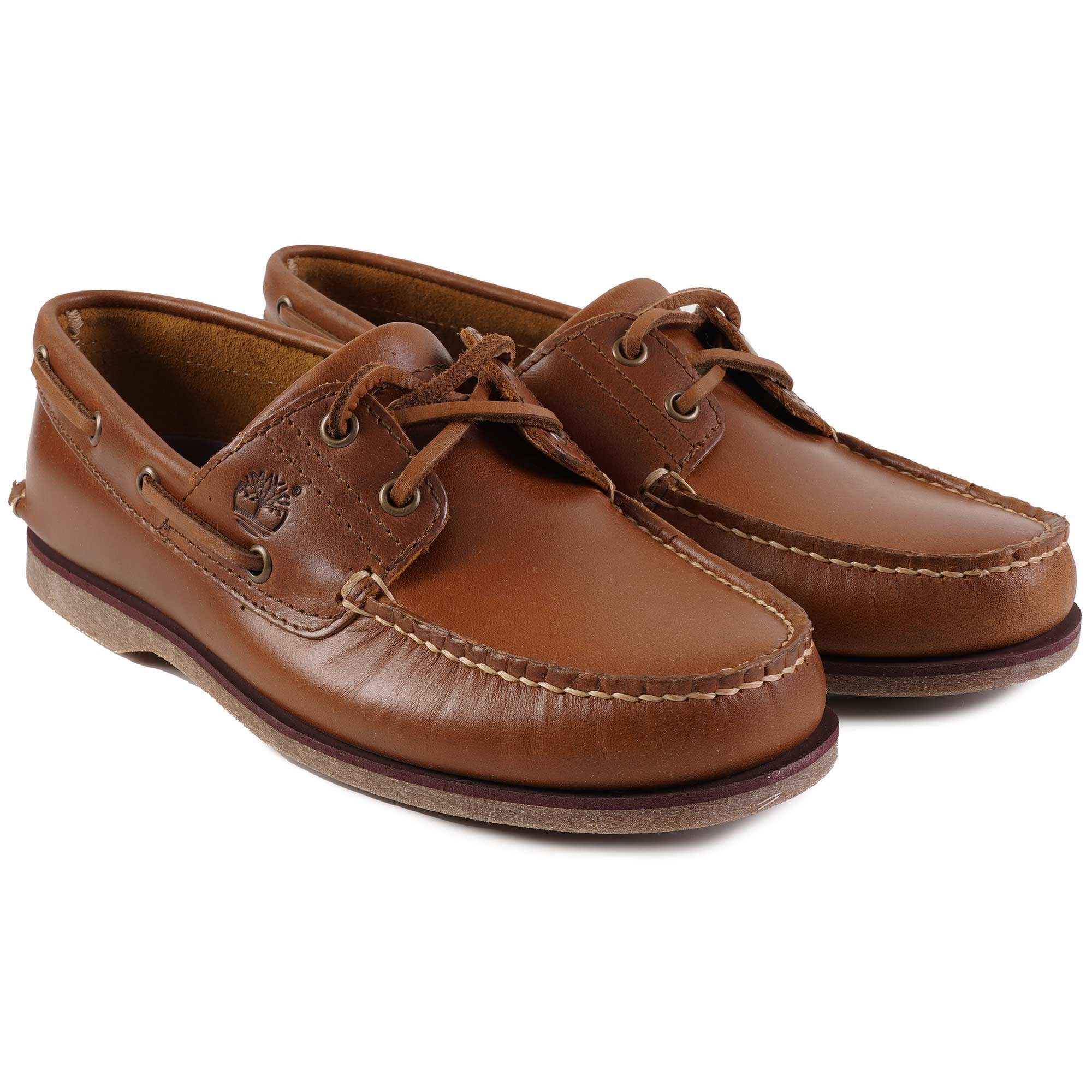 Timberland Classic Leather Boat Shoe - Brown