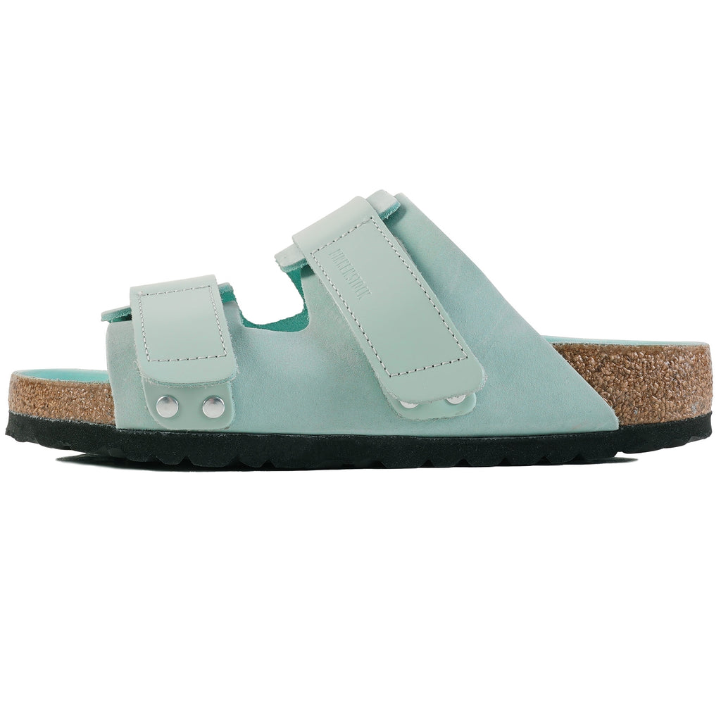 Birkenstock Uji Nubuck Leather - Surf Green