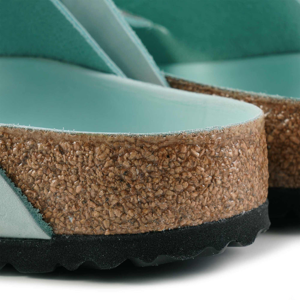 Birkenstock Uji Nubuck Leather - Surf Green