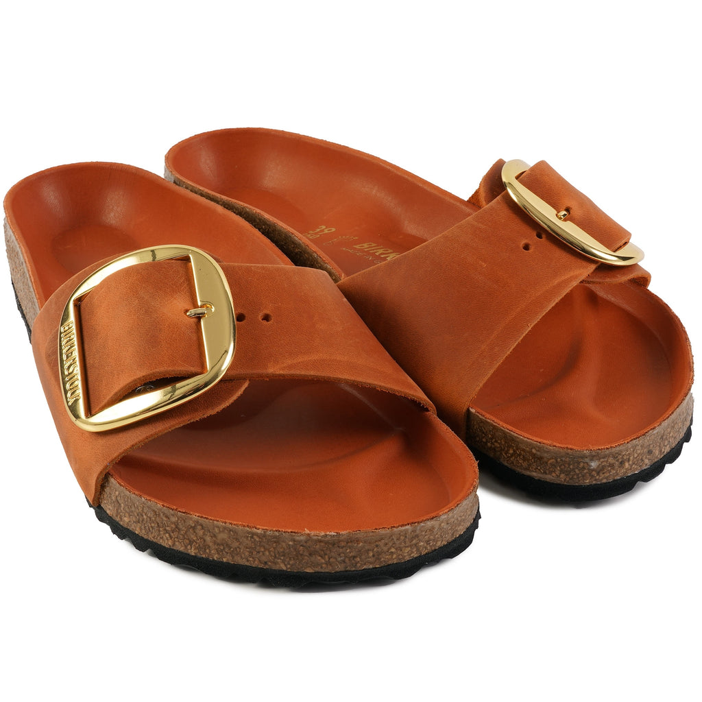 Madrid Big Buckle - Burnt Orange