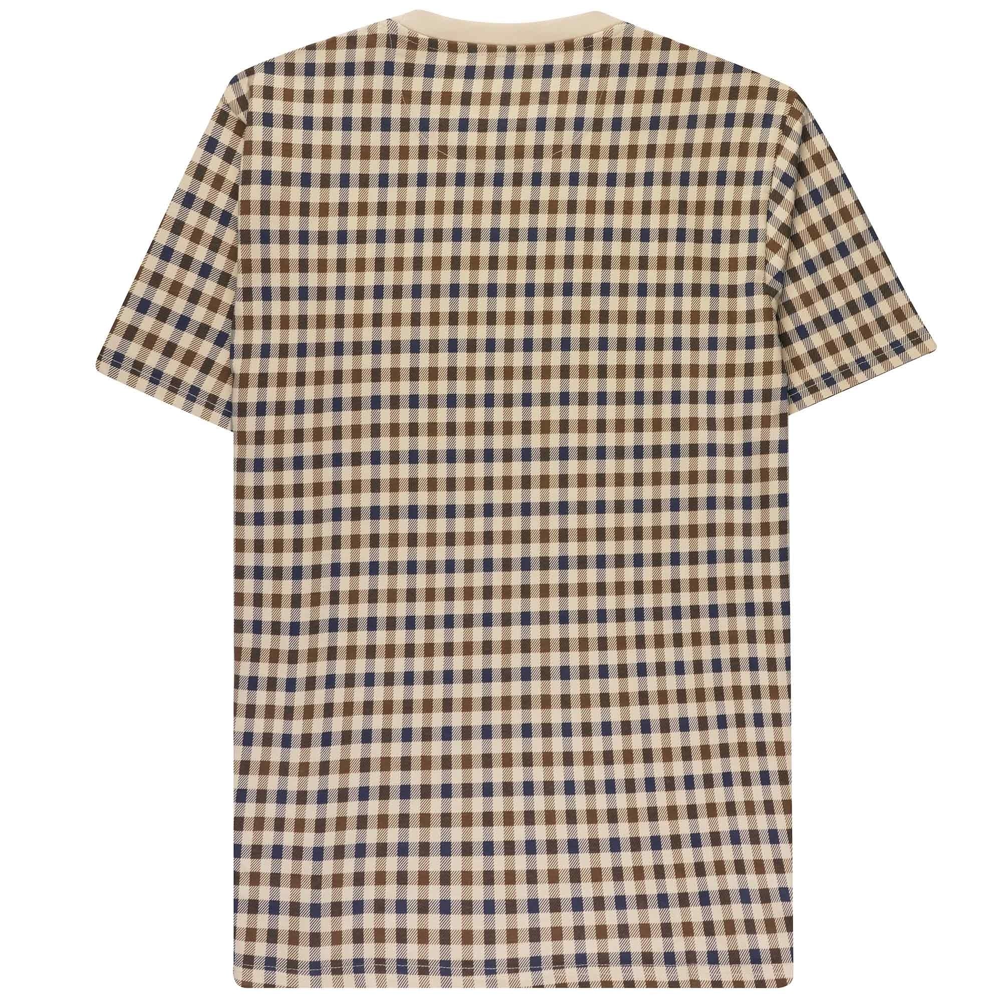 Aquascutum Active Check T-Shirt - Club Check
