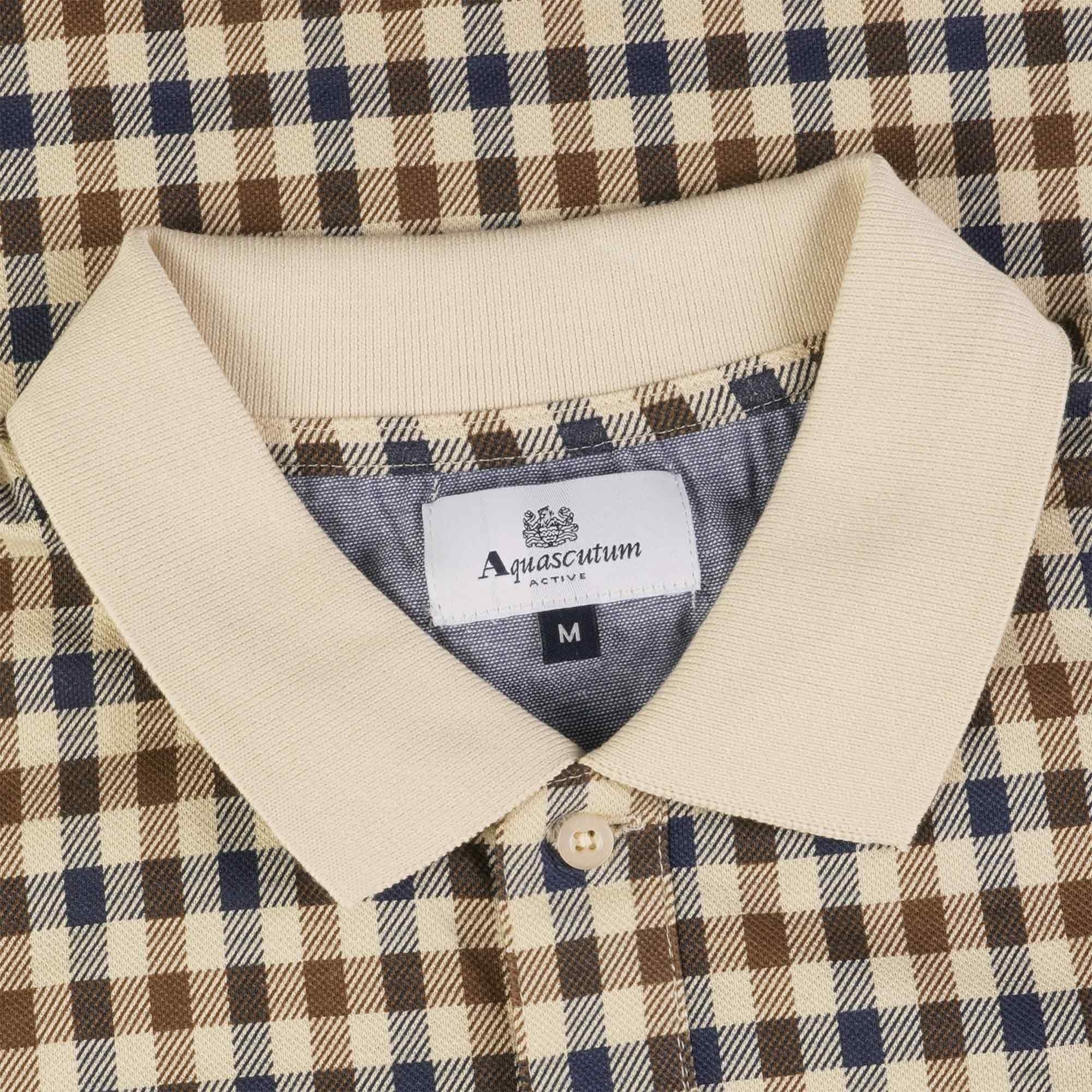 Aquascutum Active Check Polo - Club Check