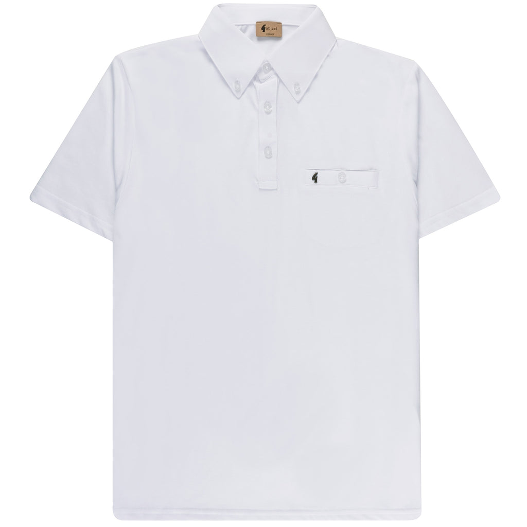 Gabicci Vintage Ladro Polo Shirt - White