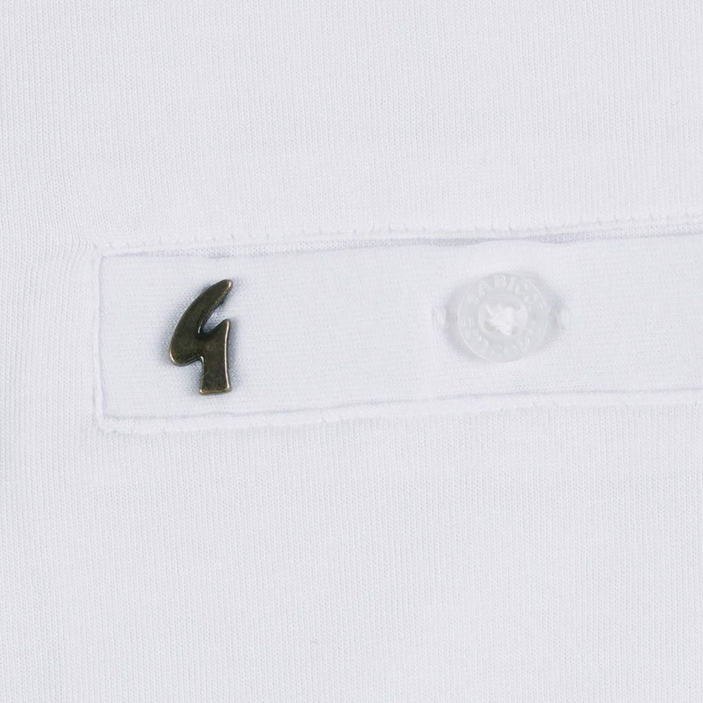 Gabicci Vintage Ladro Polo Shirt - White