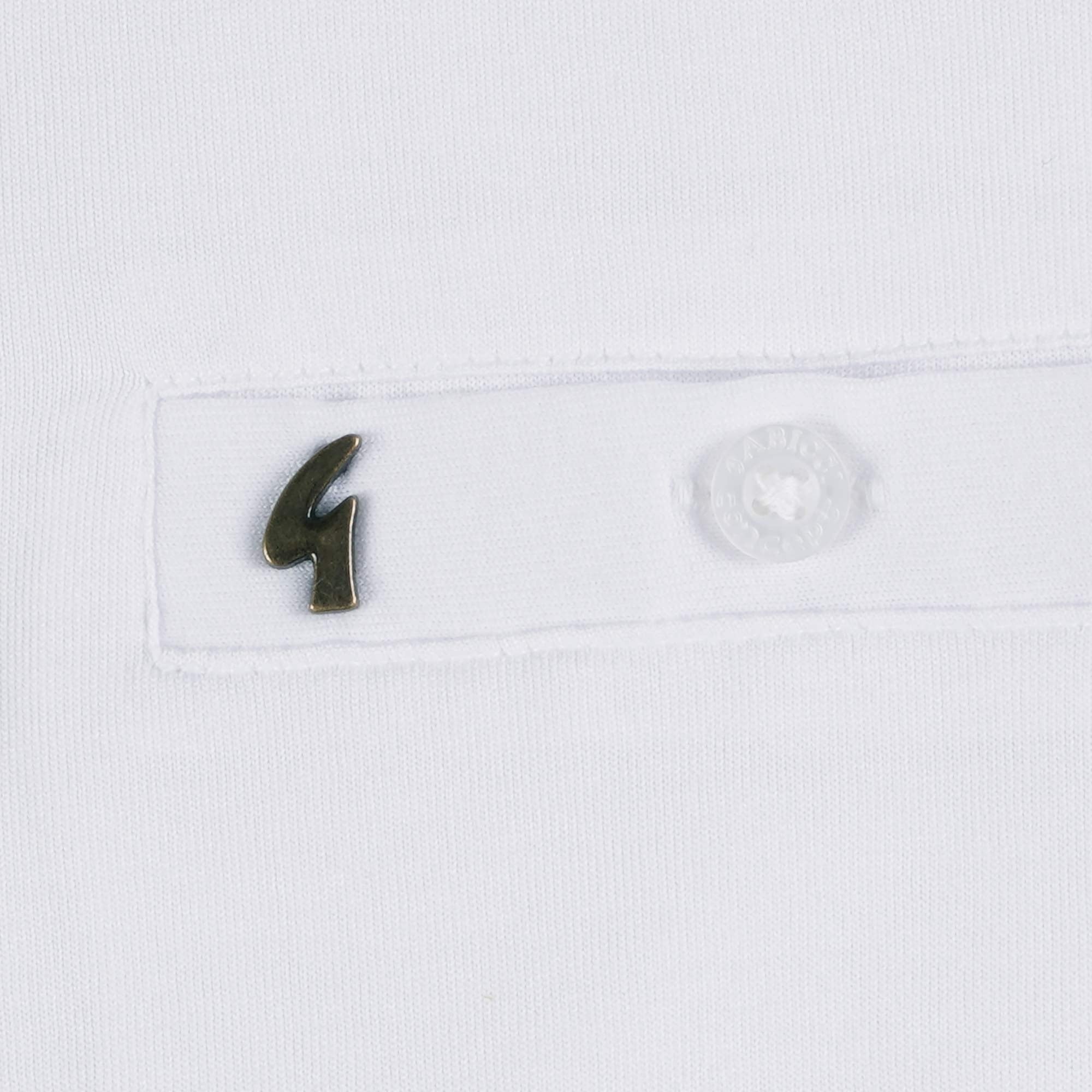 Gabicci Vintage Ladro Polo Shirt - White