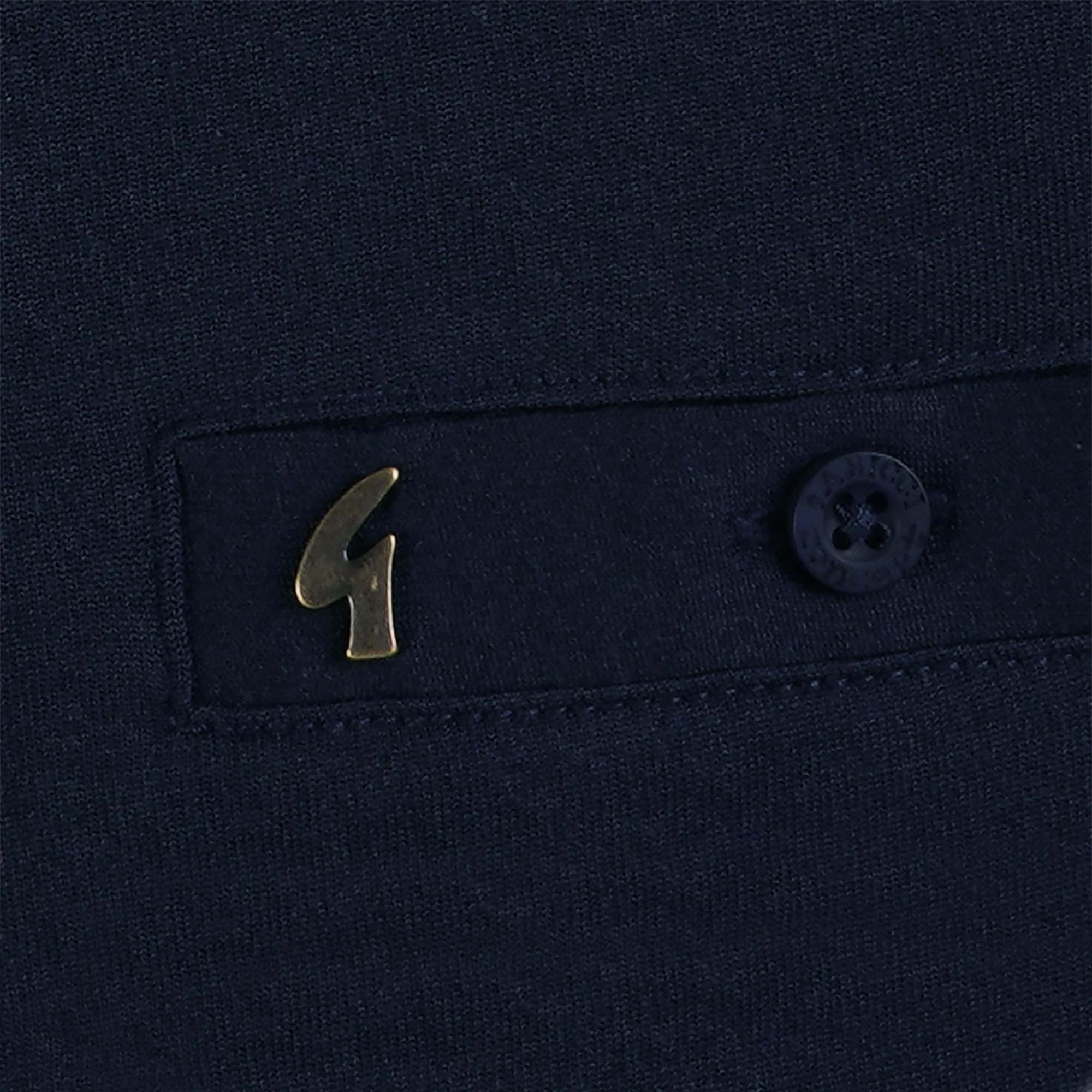 Gabicci Vintage Ladro Polo Shirt - Navy