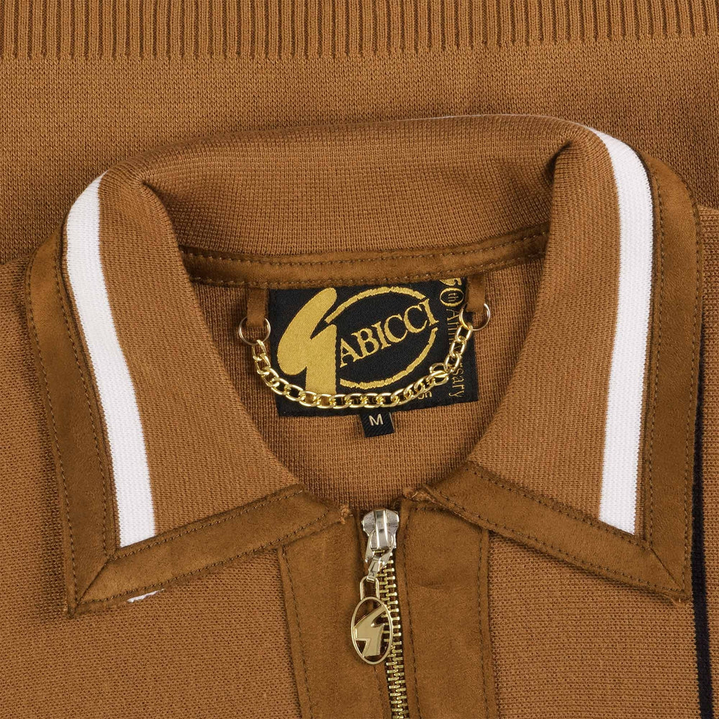 Gabicci Vintage Robyn Polo Shirt - Honeycomb