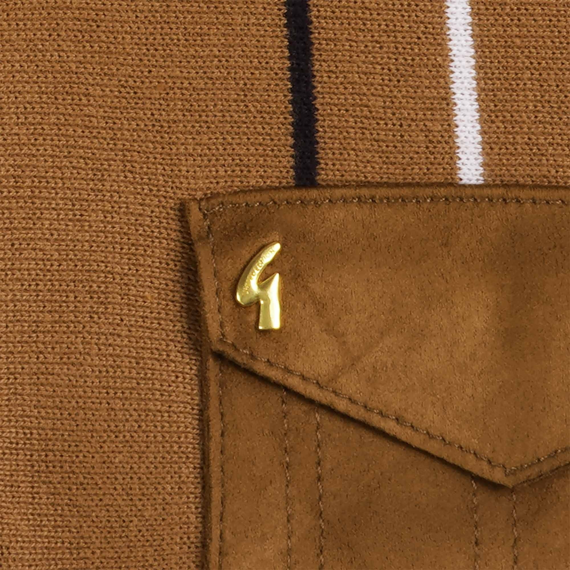 Gabicci Vintage Robyn Polo Shirt - Honeycomb