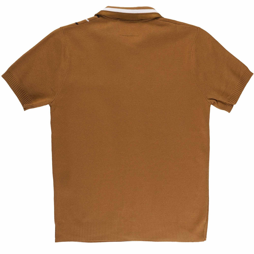 Gabicci Vintage Robyn Polo Shirt - Honeycomb