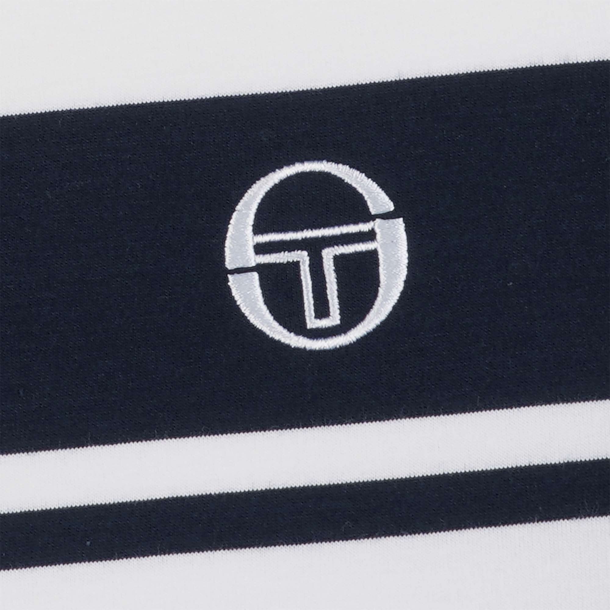 Sergio Tacchini Master T-Shirt - White and Blue