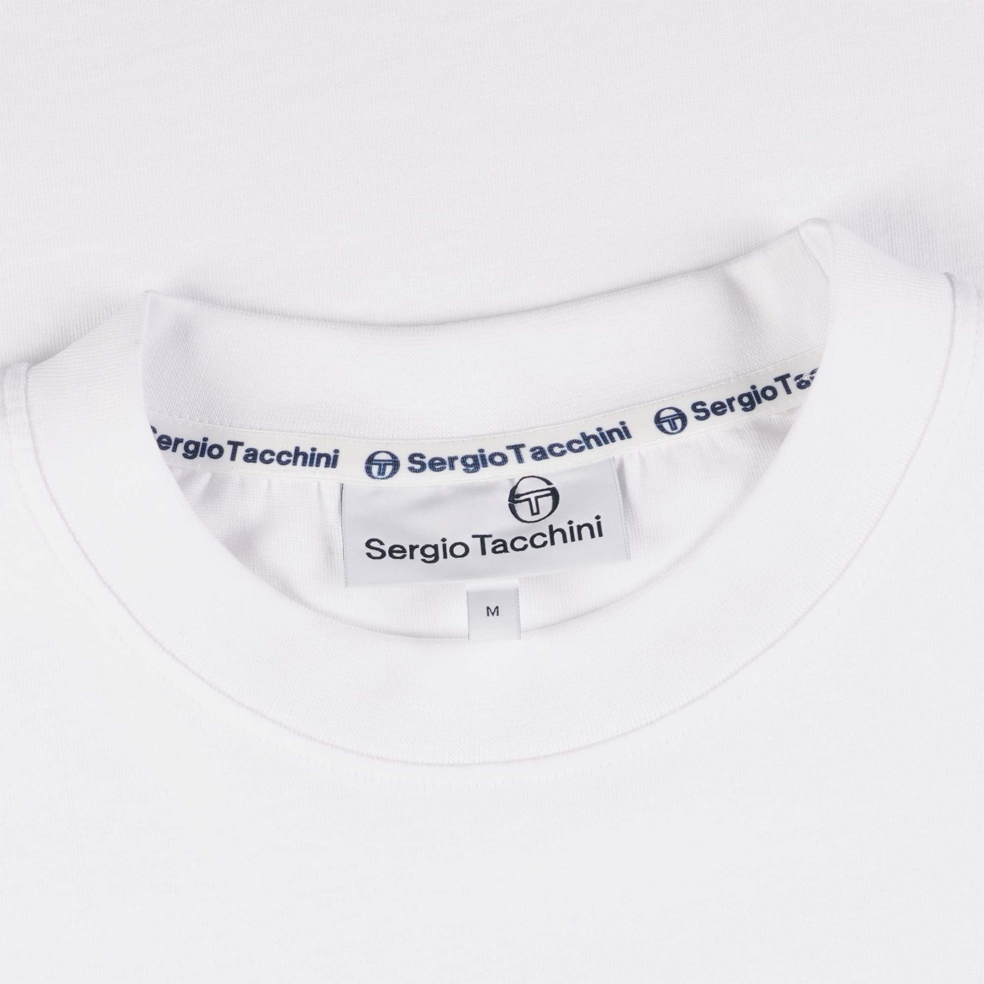 Sergio Tacchini Grello T-Shirt - White and Rose