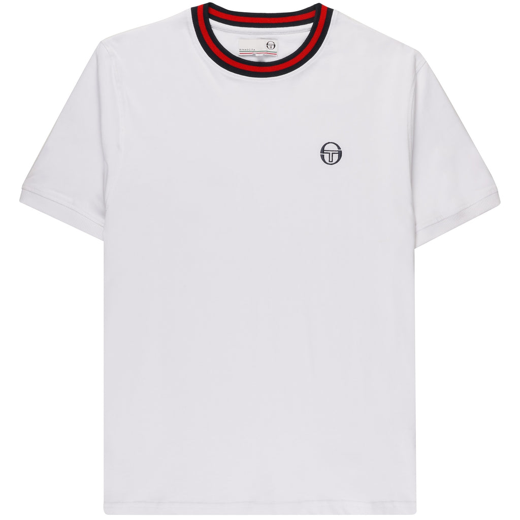 Sergio Tacchini Rainer Short Sleeve T-Shirt - White