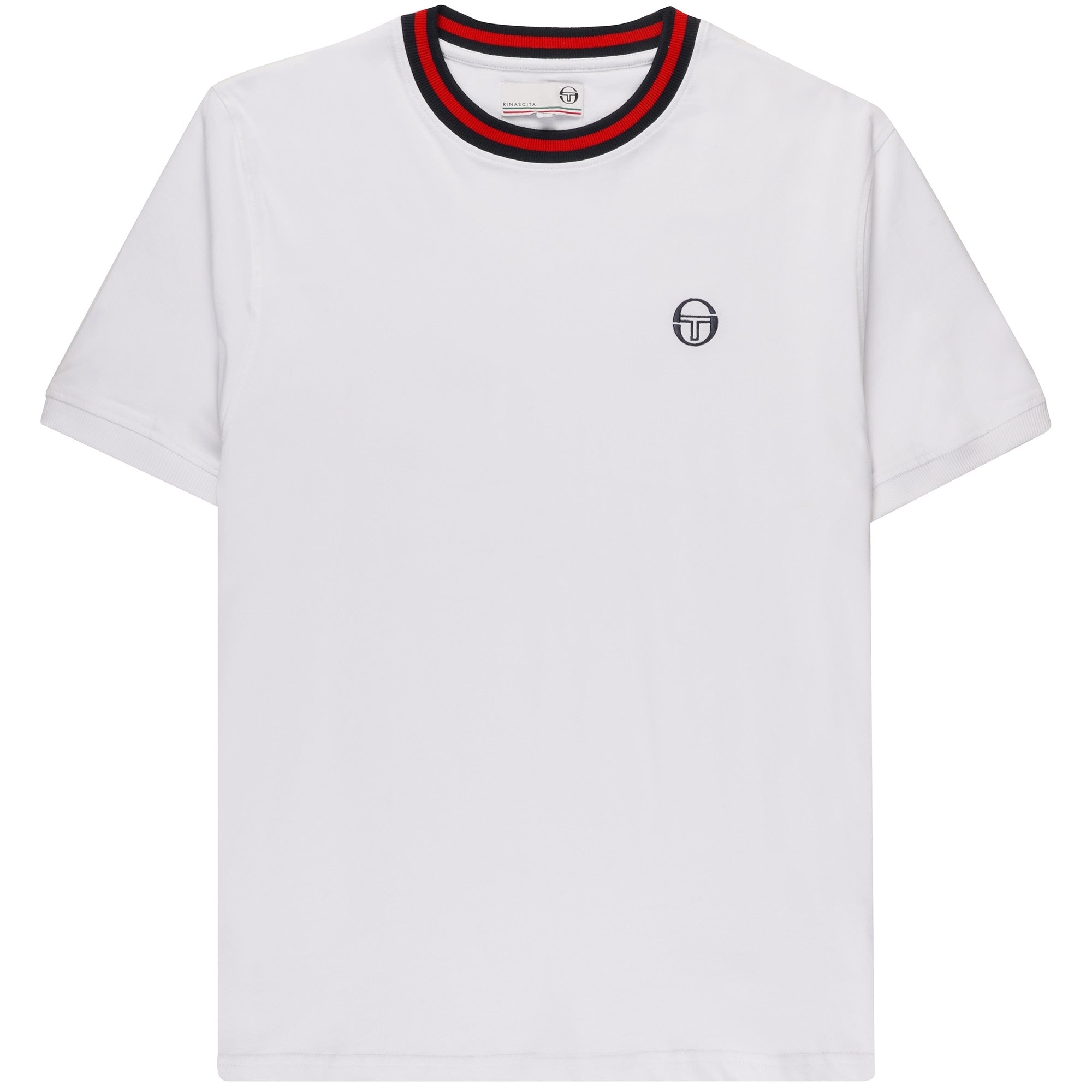 Sergio Tacchini Rainer Short Sleeve T-Shirt - White
