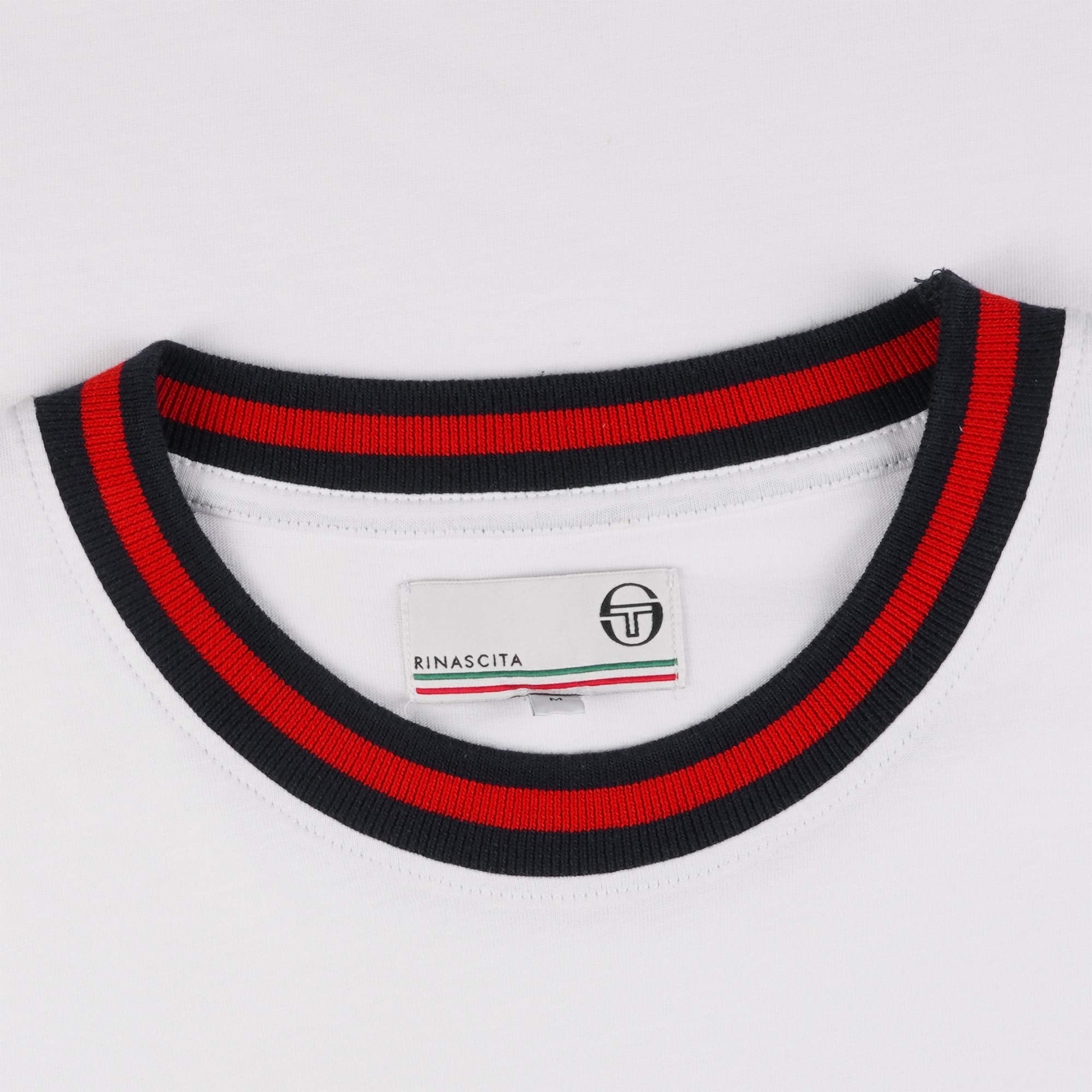 Sergio Tacchini Rainer Short Sleeve T-Shirt - White