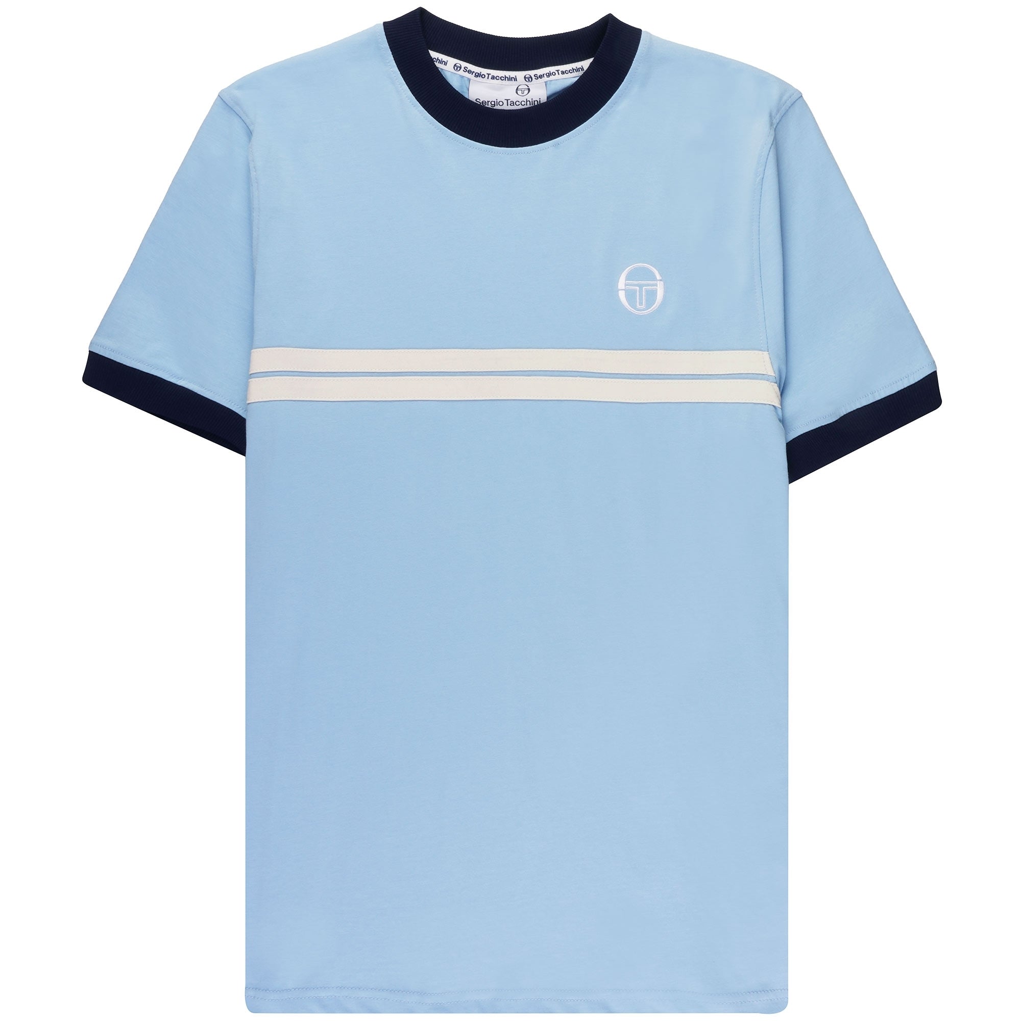 Sergio Tacchini Supermac T-Shirt - Clear Sky