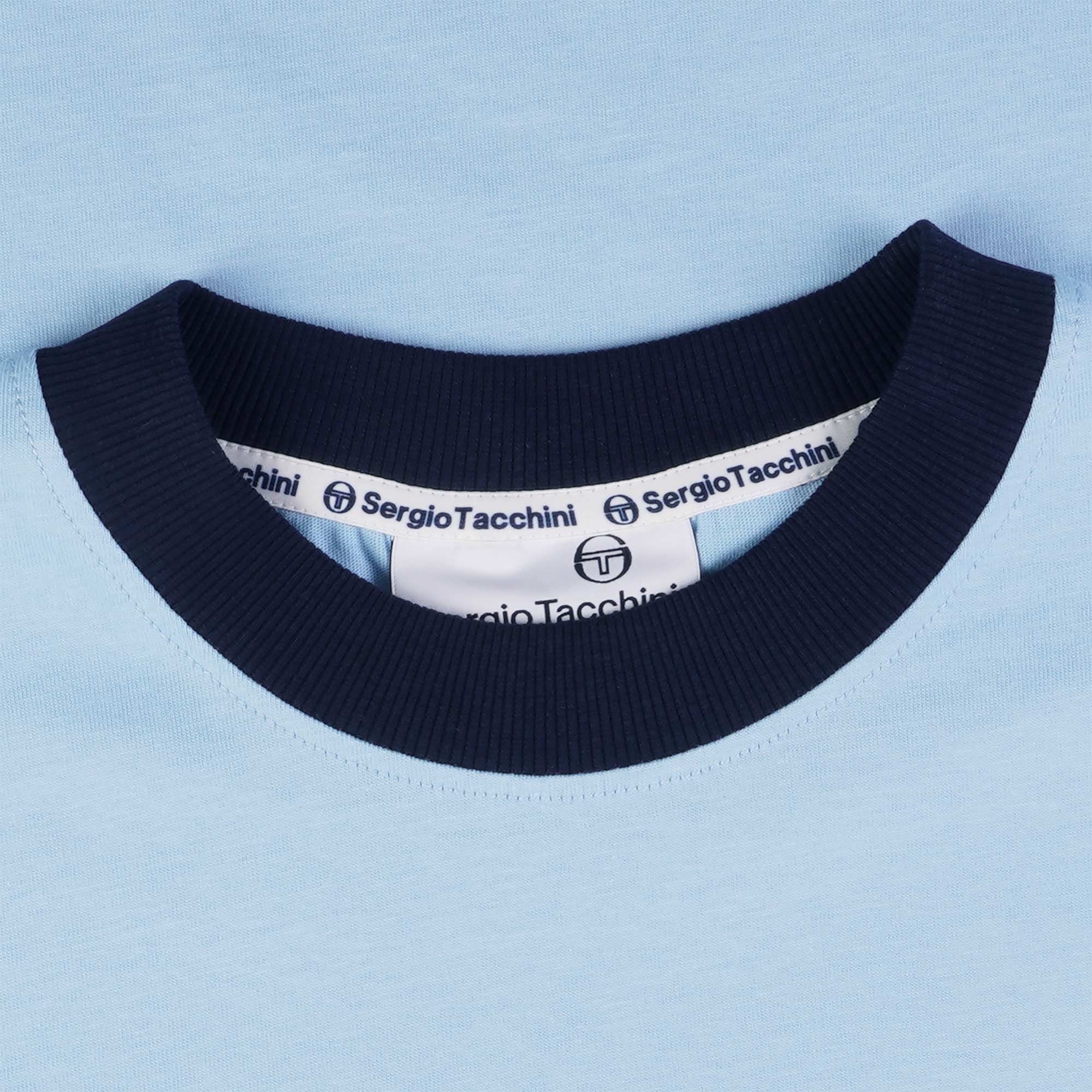 Sergio Tacchini Supermac T-Shirt - Clear Sky