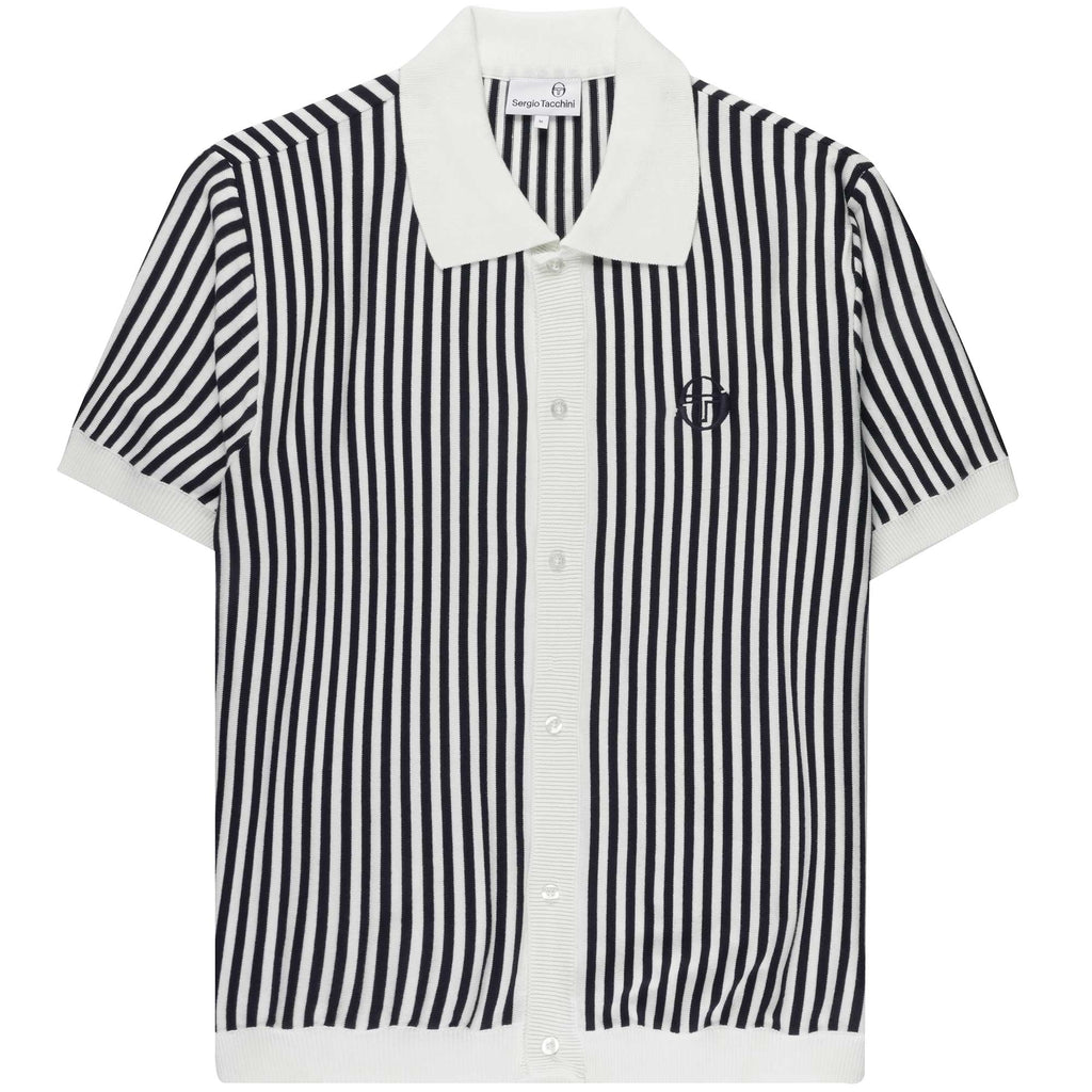 Sergio Tacchini Abramo Knitted Polo Shirt - Ivory