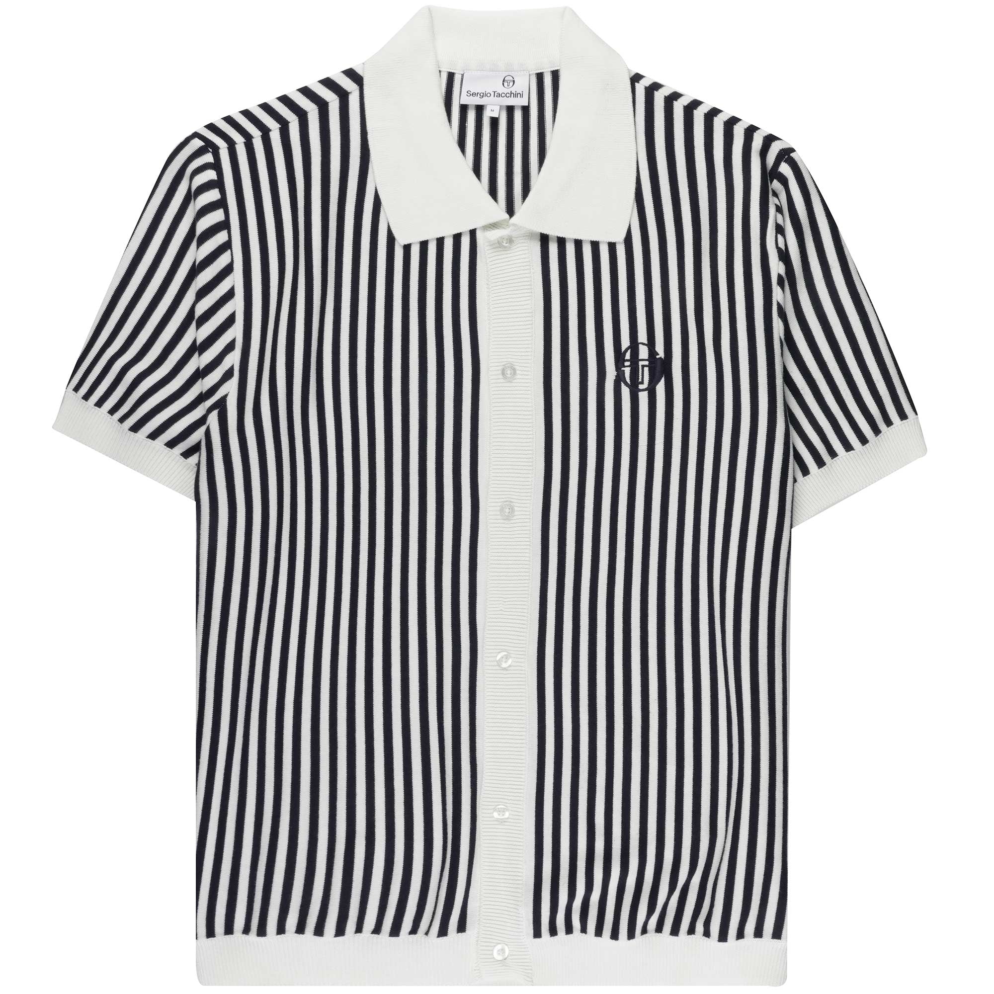 Sergio Tacchini Abramo Knitted Polo Shirt - Ivory