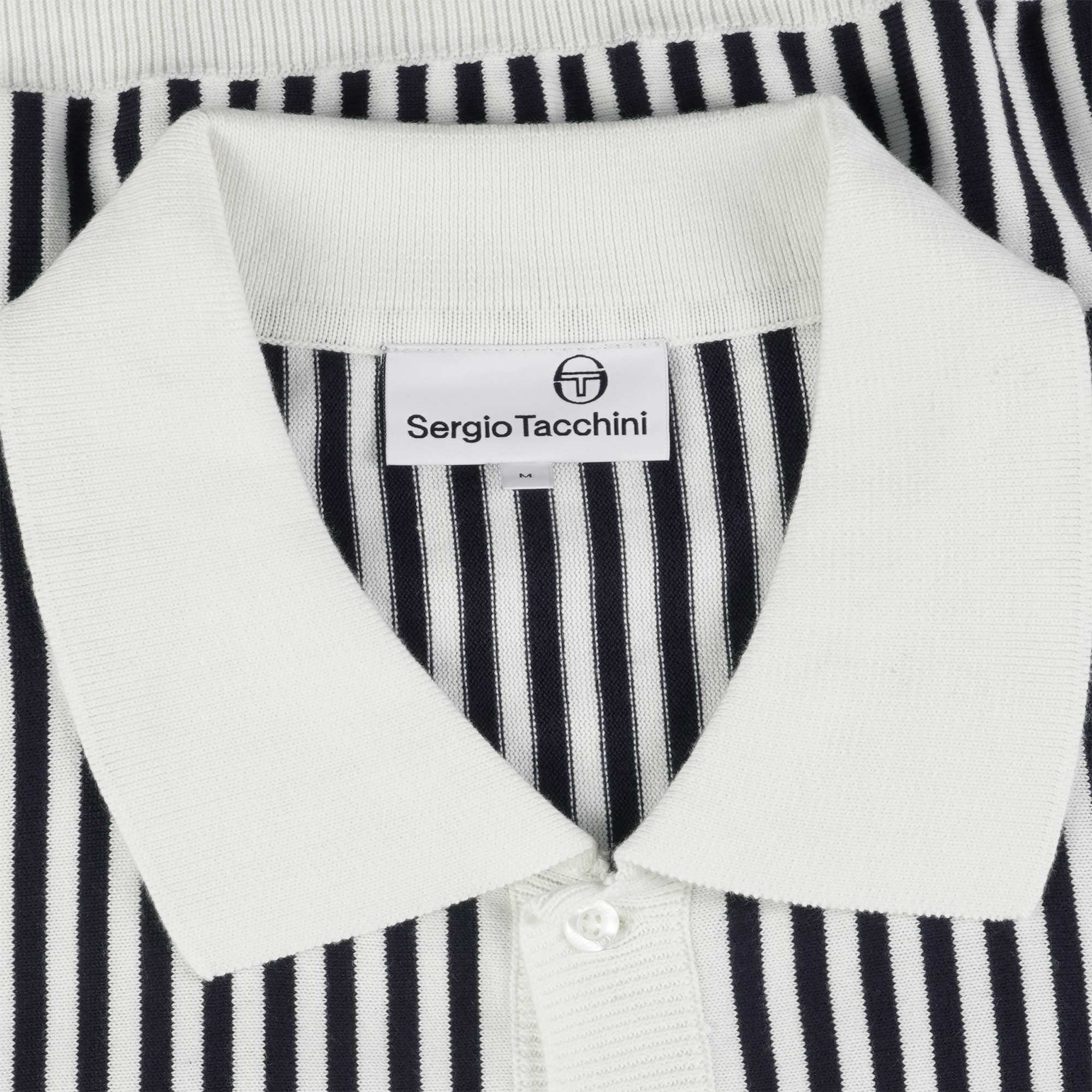 Sergio Tacchini Abramo Knitted Polo Shirt - Ivory