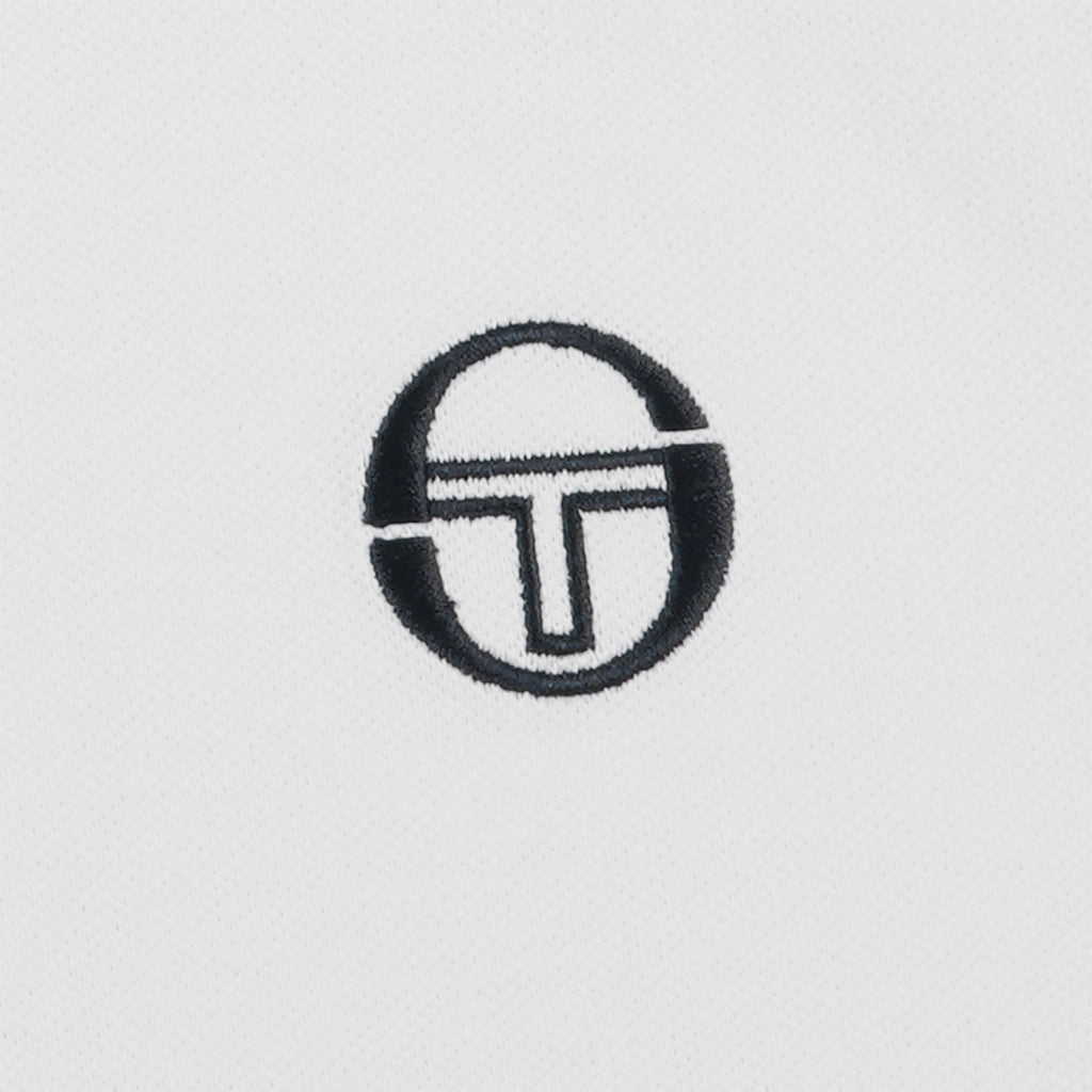 Sergio Tacchini Cambio Polo Shirt - White and Golden