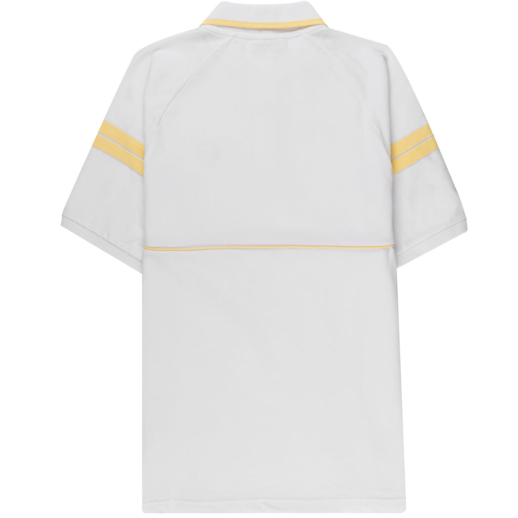Sergio Tacchini Cambio Polo Shirt - White and Golden