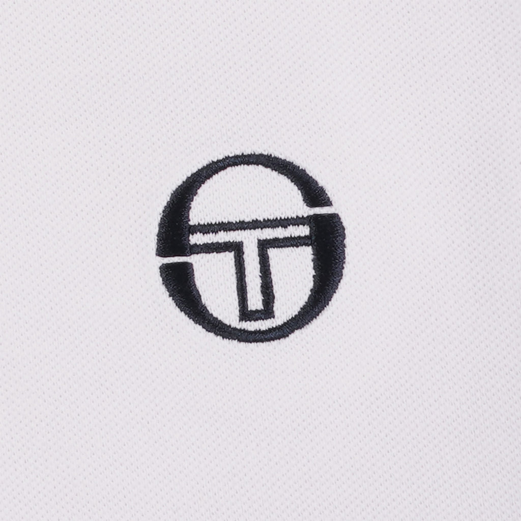 Sergio Tacchini Cambio Polo Shirt - White and Rose