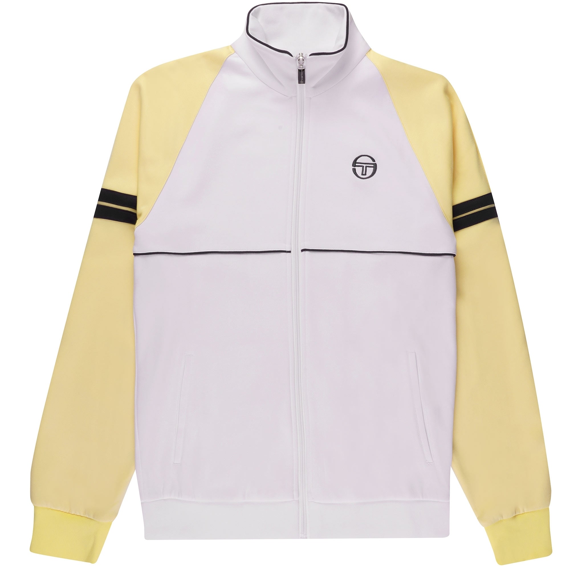 Sergio Tacchini Orion Track Top - White and Golden