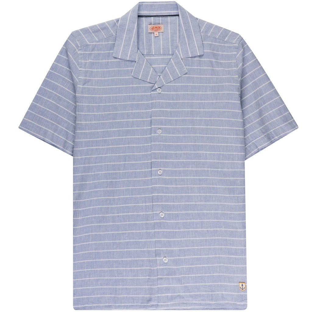 Armor Lux Short Sleeve Shirt - Striped